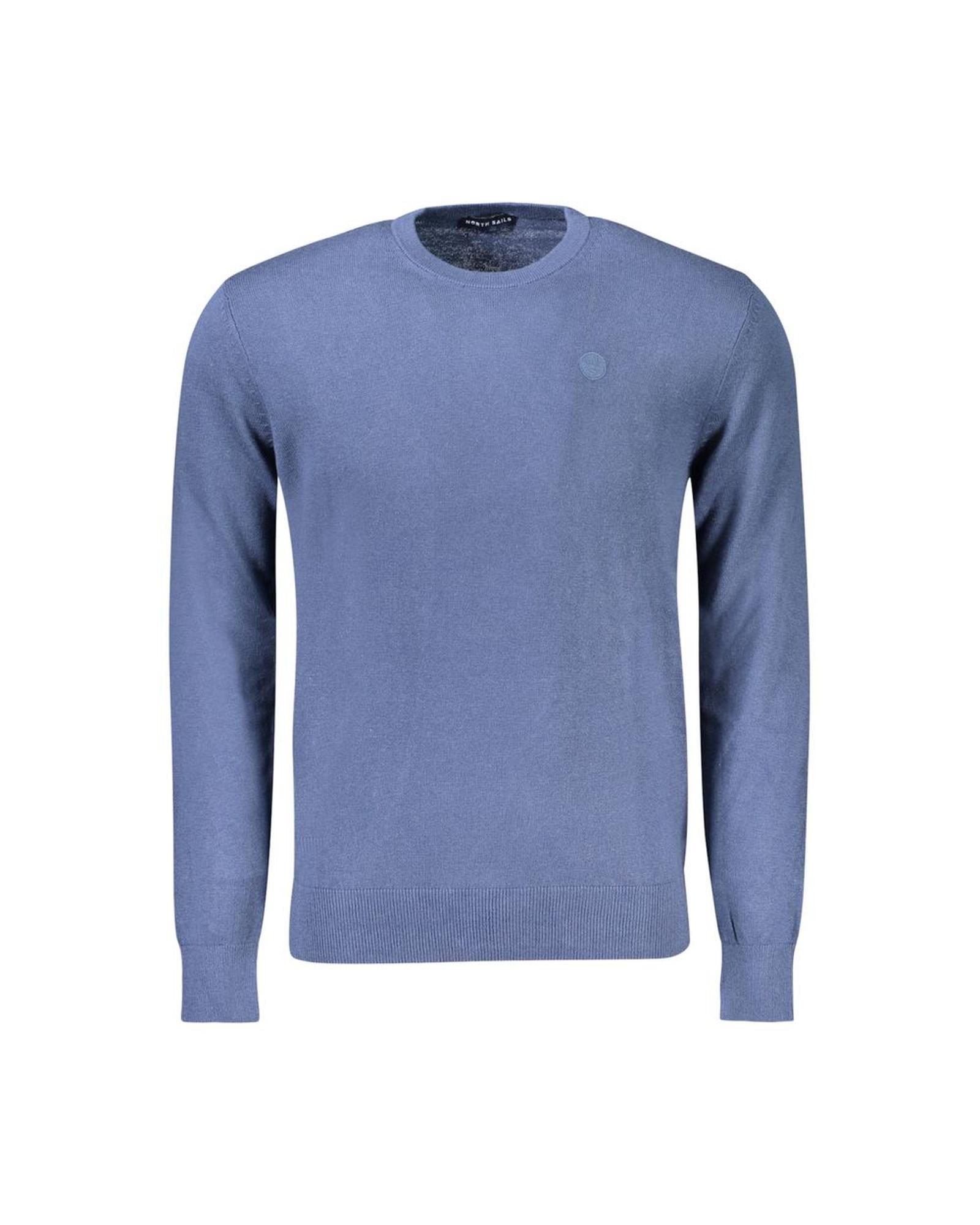 V539-NO-32934-XL-202506171847-00 North Sails Men's Blue Cotton Sweater - XL - Image 1