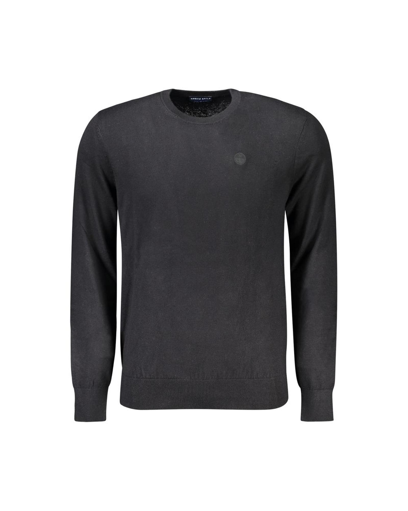 V539-NO-32951-M-202506171917-00 North Sails Men's Black Cotton Sweater - M - Image 1