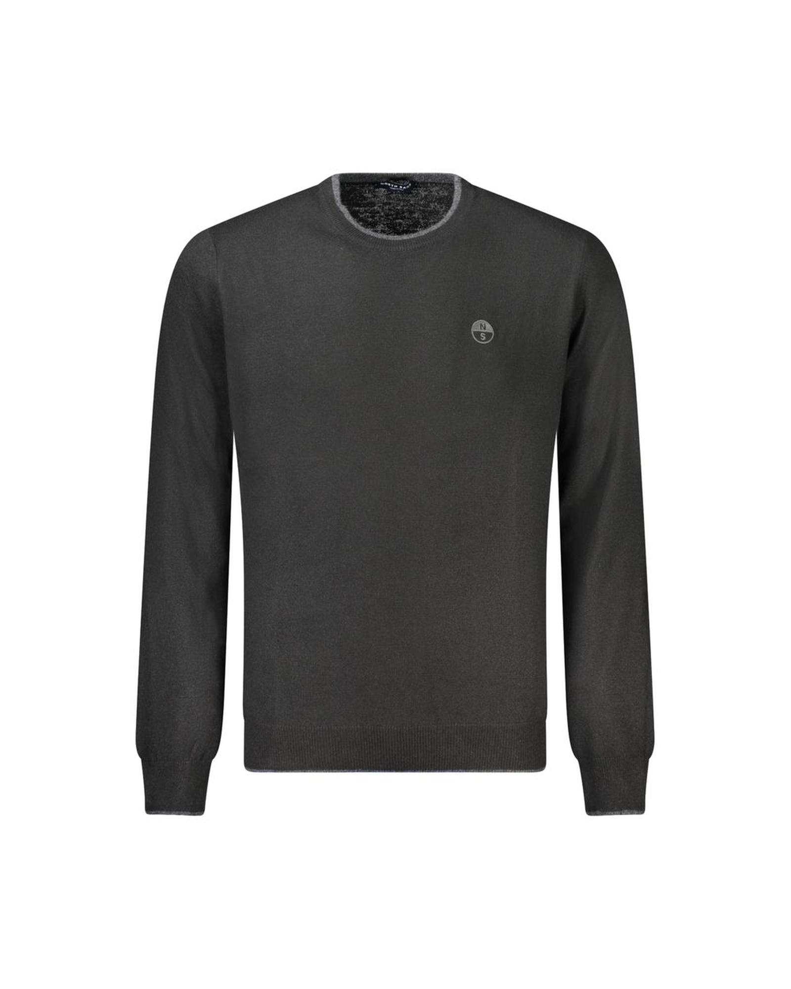 V539-NO-32952-XXL-202506171921-00 North Sails Men's Black Cashmere Sweater - 2XL - Image 1