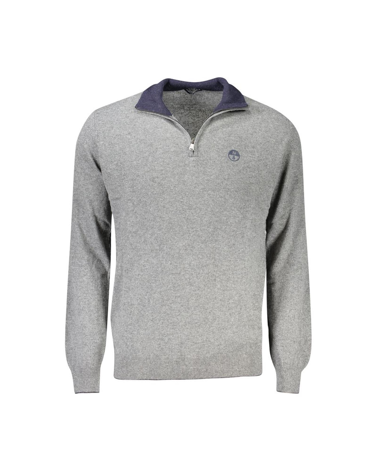 V539-NO-32953-M-202506171921-00 North Sails Men's Gray Cashmere Sweater - M - Image 1