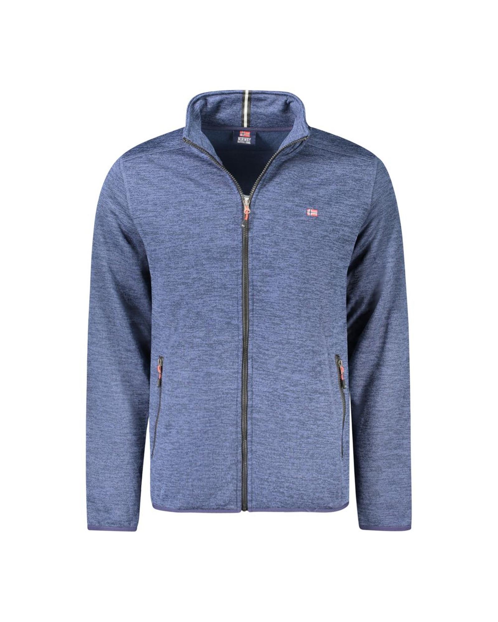V539-NO-32993-L-202506171935-00 Norway 1963 Men's Blue Polyester Jacket - L - Image 1