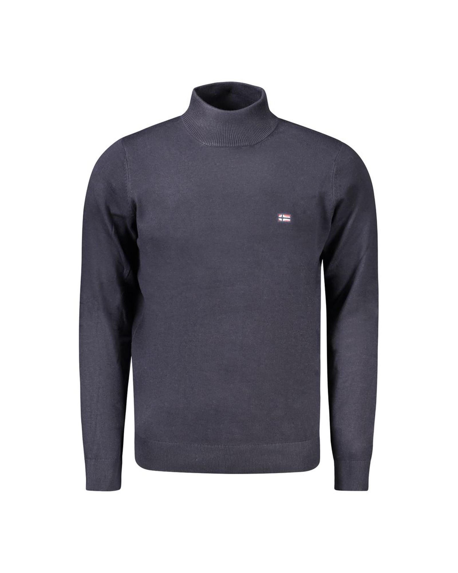 V539-NO-33157-3XL-202506171937-00 Norway 1963 Men's Blue Polyester Sweater - 3XL - Image 1