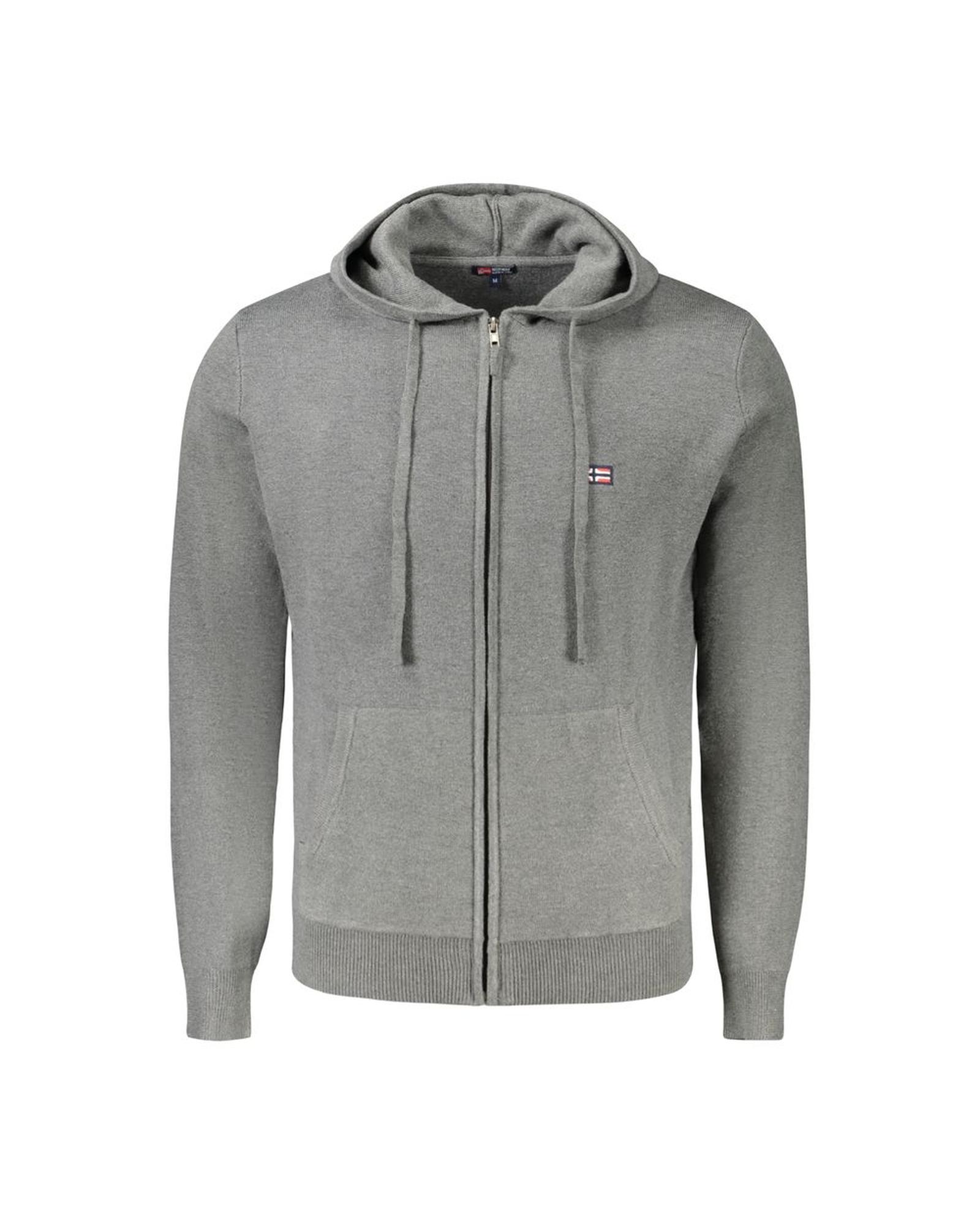 V539-NO-33162-3XL-202506171942-00 Norway 1963 Men's Gray Polyester Sweater - 3XL - Image 1