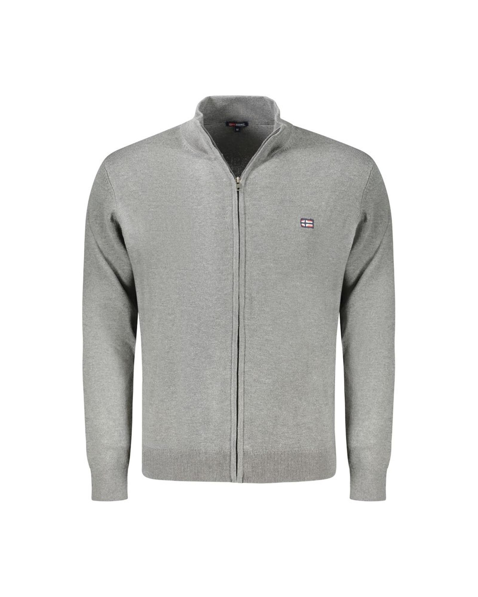 V539-NO-33169-3XL-202506171946-00 Norway 1963 Men's Gray Polyester Sweater - 3XL - Image 1