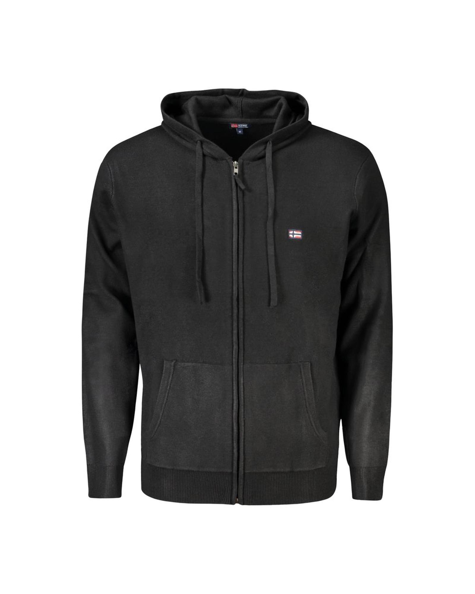 V539-NO-33176-L-202506172010-00 Norway 1963 Men's Black Polyester Sweater - L - Image 1