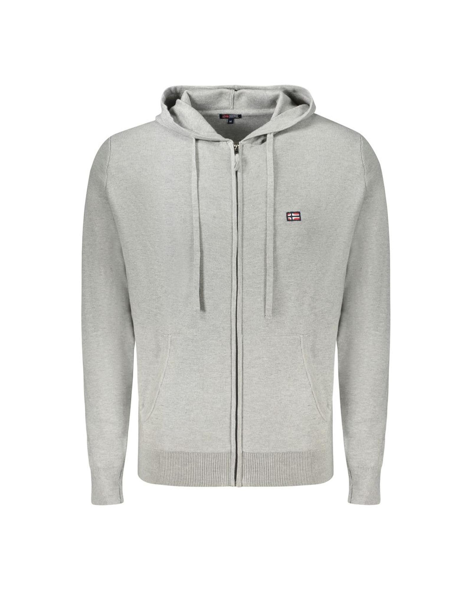 V539-NO-33184-XXL-202506171650-00 Norway 1963 Men's Gray Polyester Sweater - 2XL - Image 1
