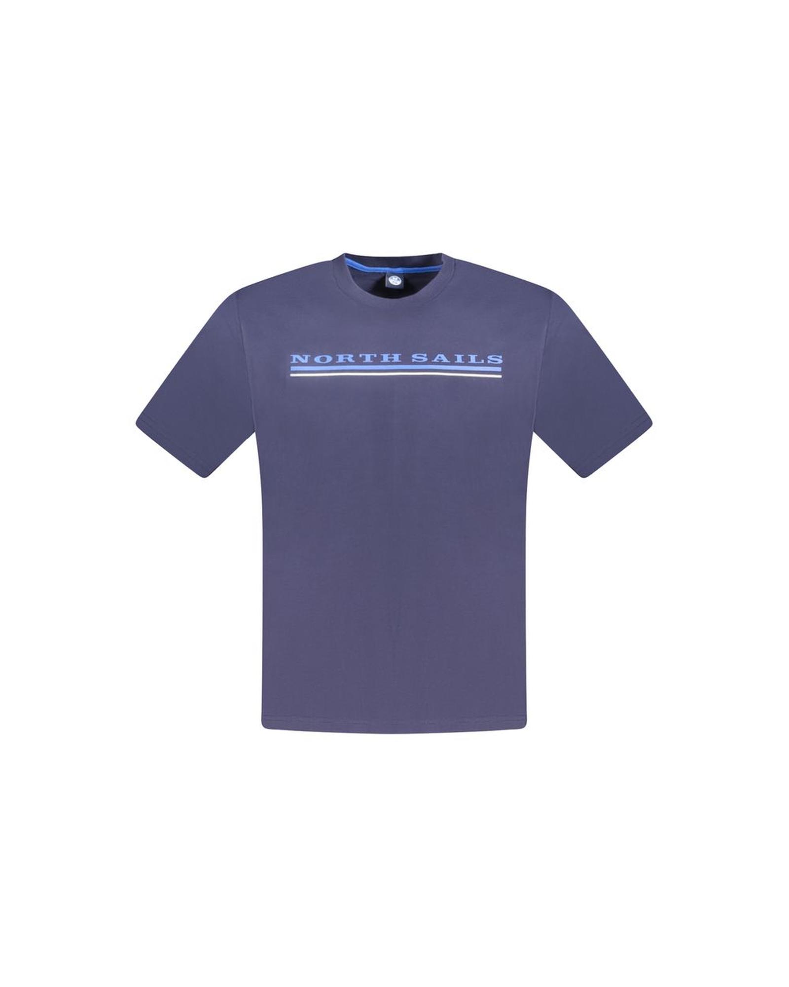 V539-NO-33726-XXL-202506171731-00 North Sails Men's Blue Cotton T-Shirt - 2XL - Image 1