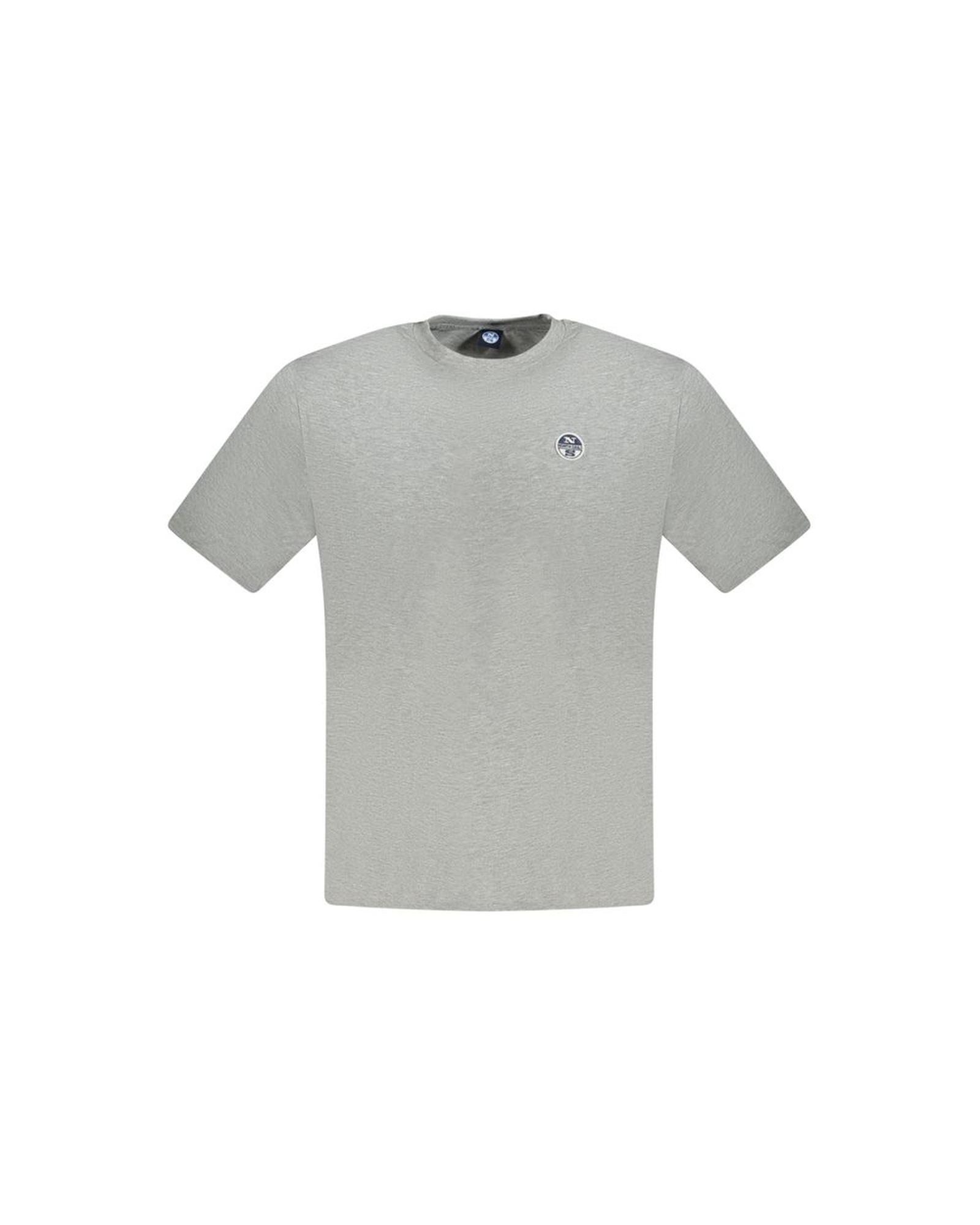 V539-NO-33742-XXL-202506171810-00 North Sails Men's Gray Cotton T-Shirt - 2XL - Image 1