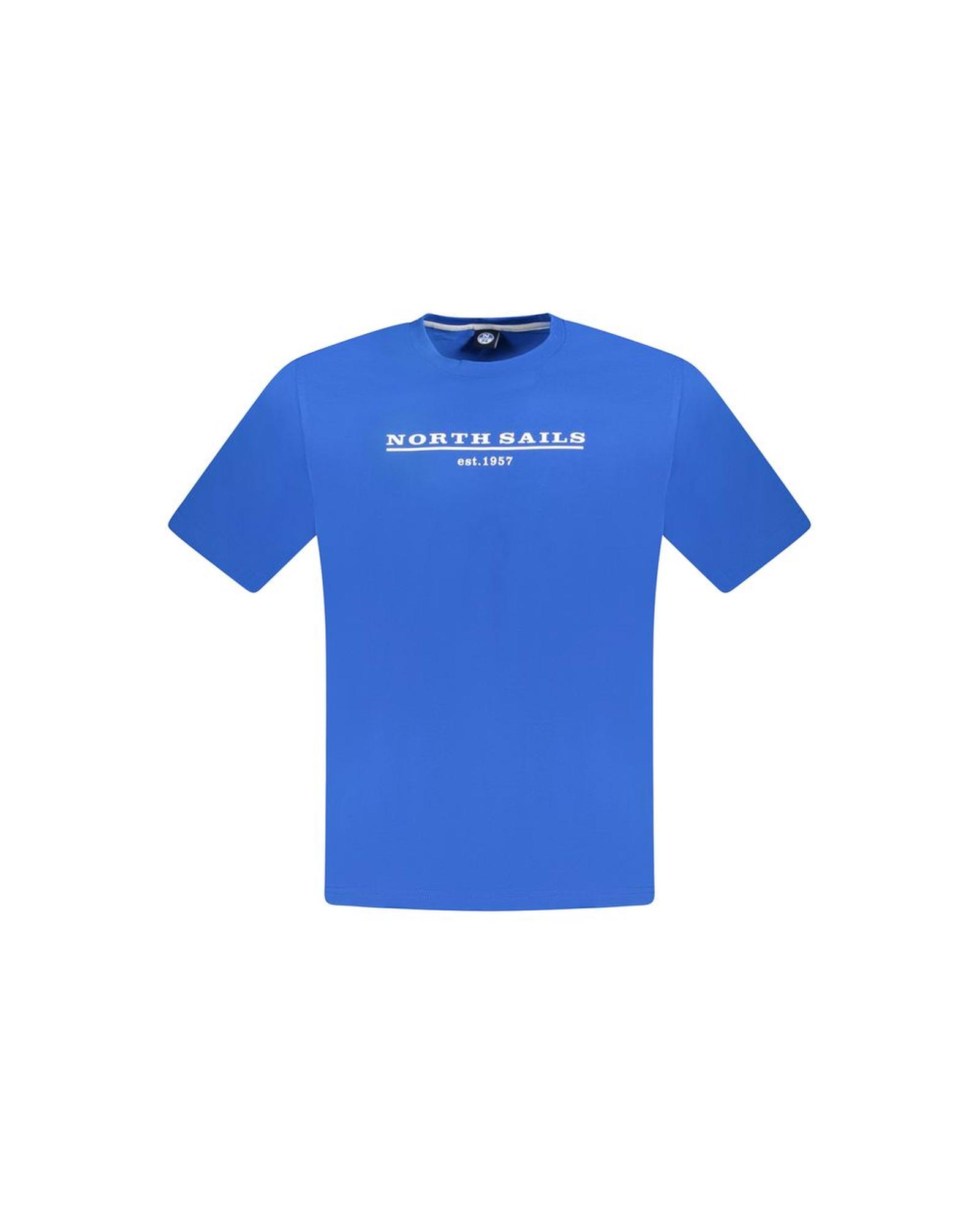 V539-NO-33744-XL-202506171821-00 North Sails Men's Blue Cotton T-Shirt - XL - Image 1