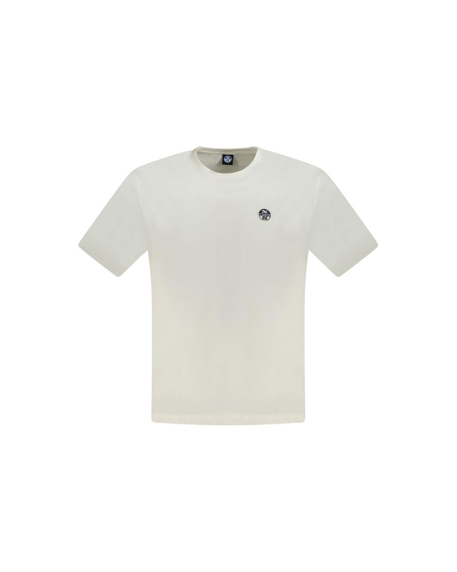 V539-NO-33747-XL-202506171835-00 North Sails Men's White Cotton T-Shirt - XL - Image 1