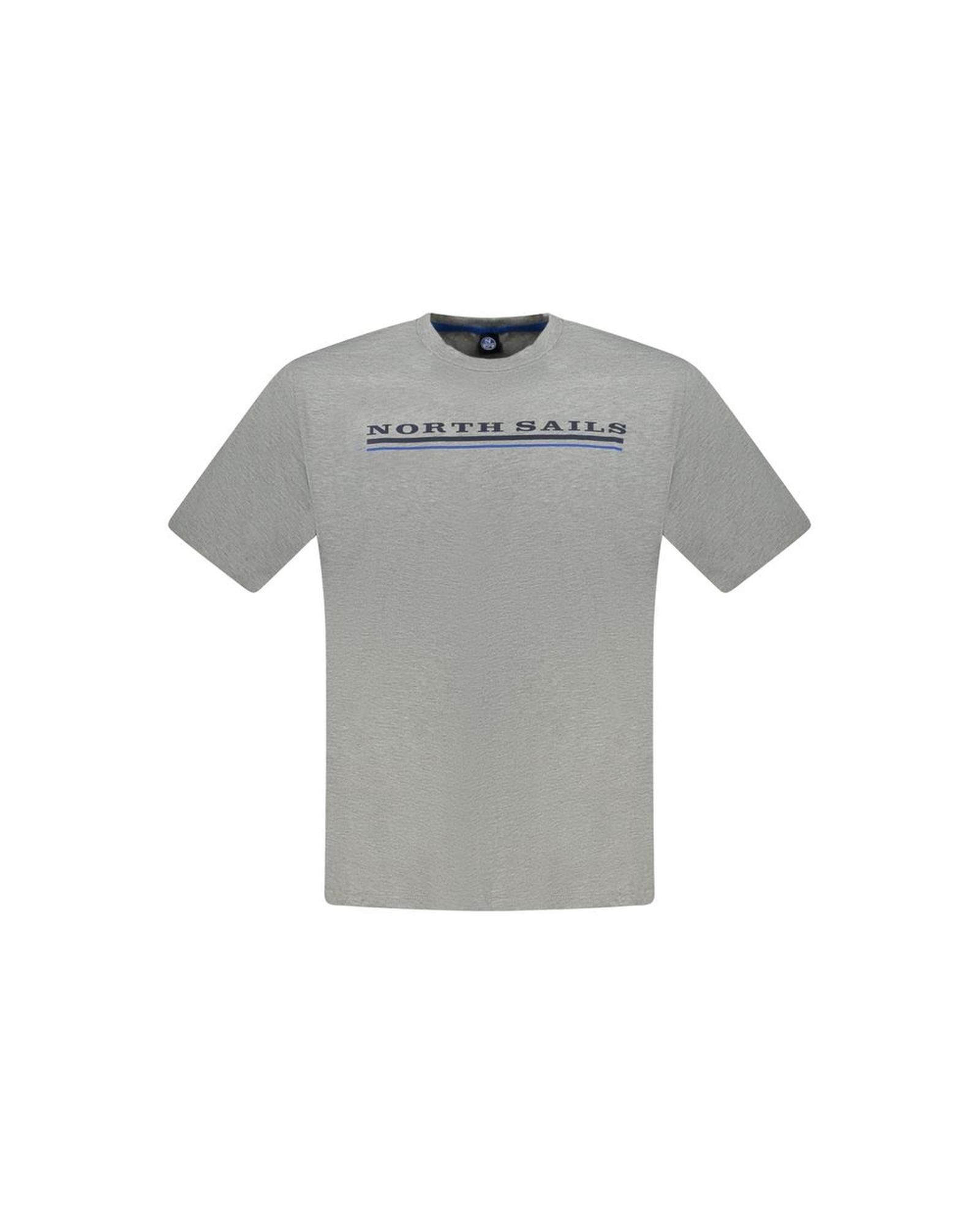 V539-NO-33750-XL-202506172145-00 North Sails Men's Gray Cotton T-Shirt - XL - Image 1