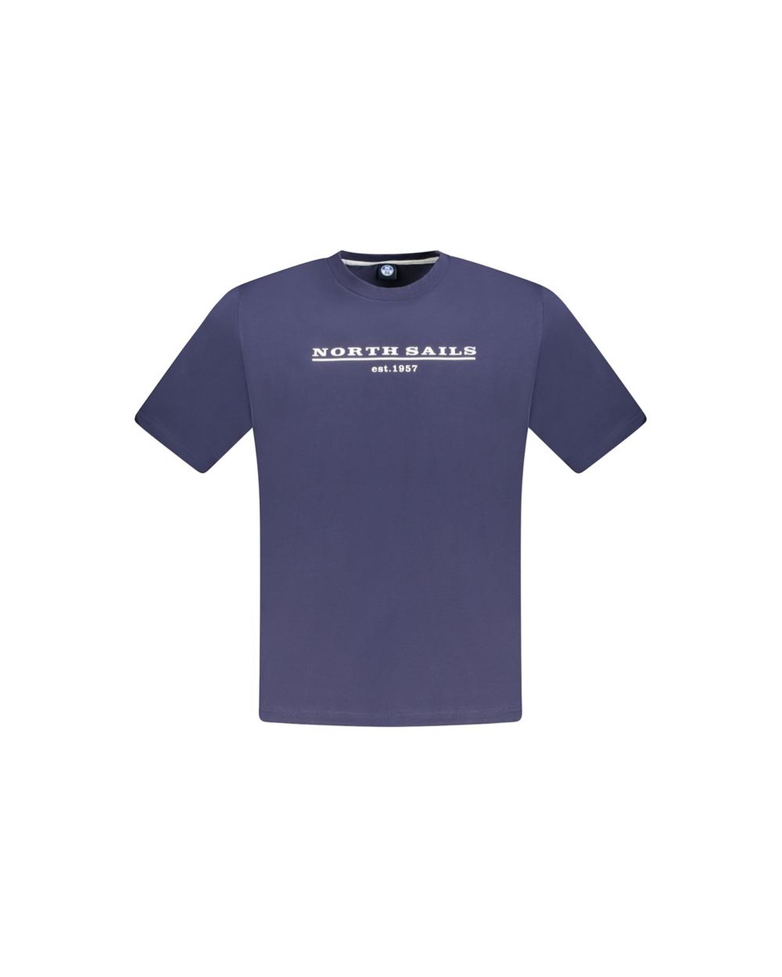 V539-NO-33755-M-202506172217-00 North Sails Men's Blue Cotton T-Shirt - M - Image 1