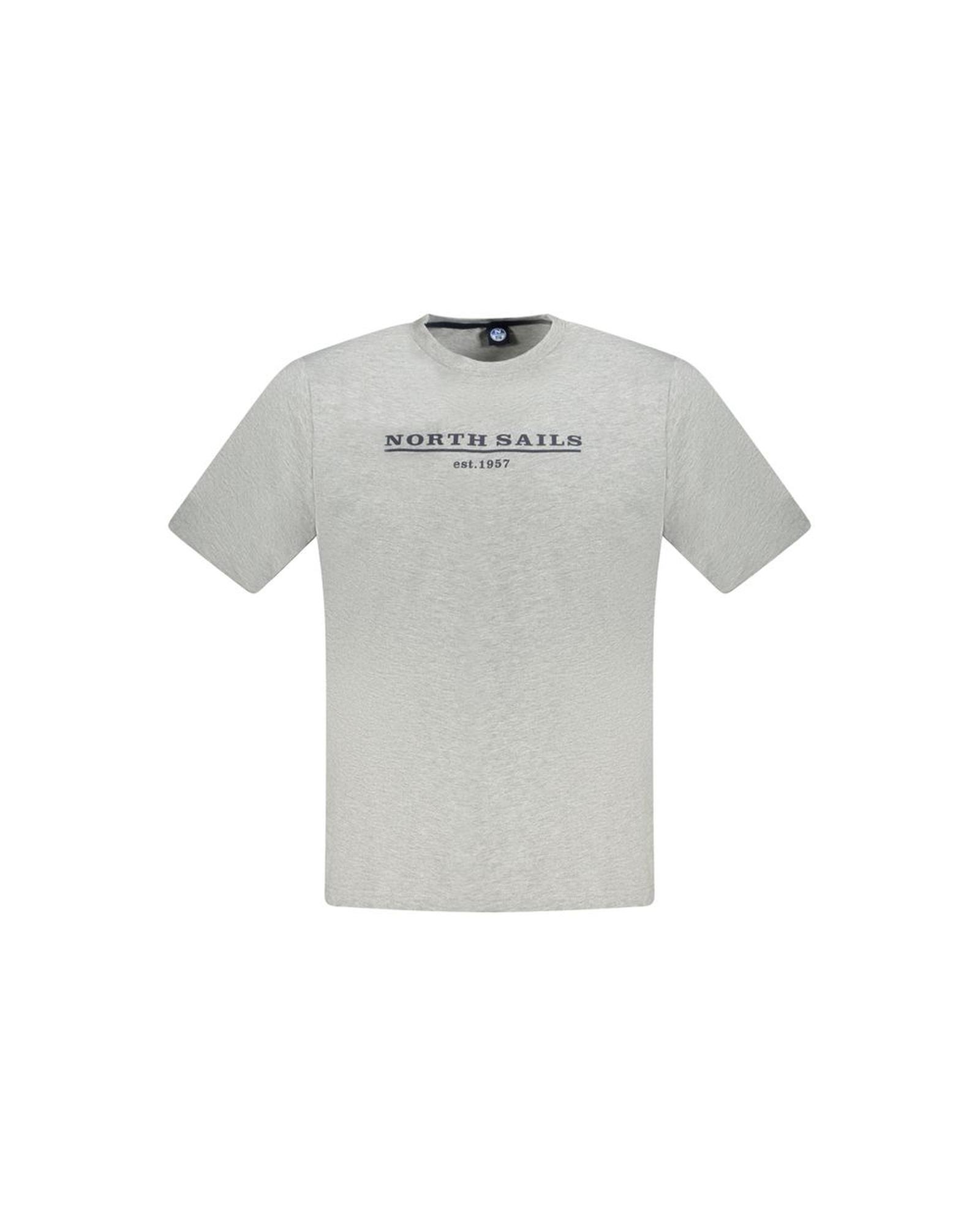 V539-NO-33764-M-202506172241-00 North Sails Men's Gray Cotton T-Shirt - M - Image 1