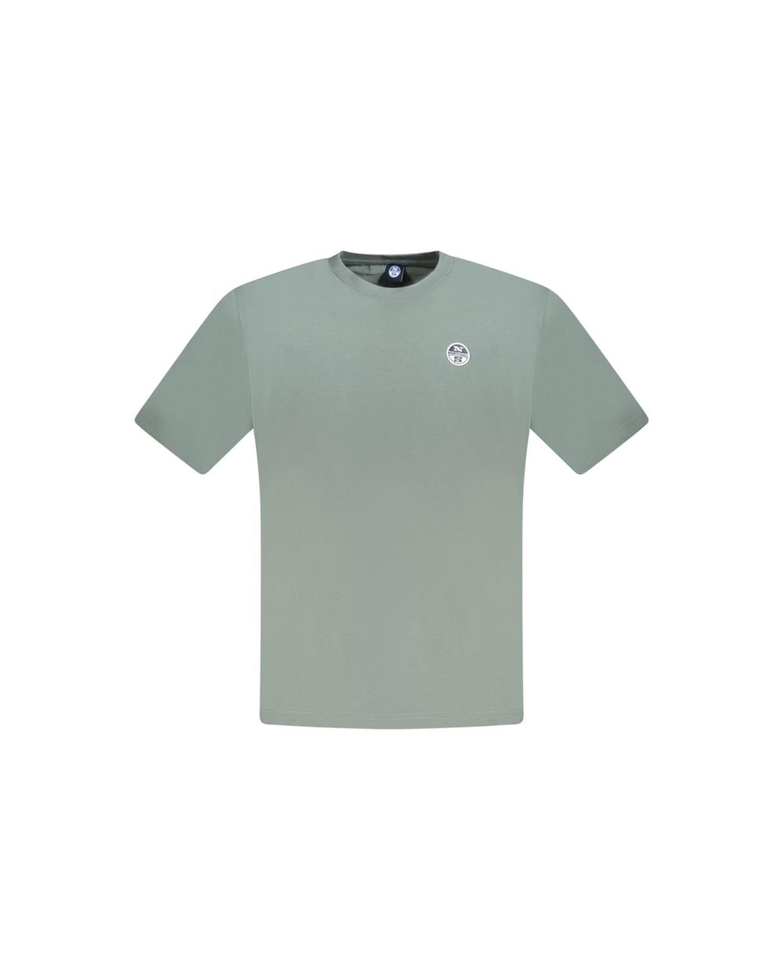 V539-NO-33771-M-202506172311-00 North Sails Men's Green Cotton T-Shirt - M - Image 1