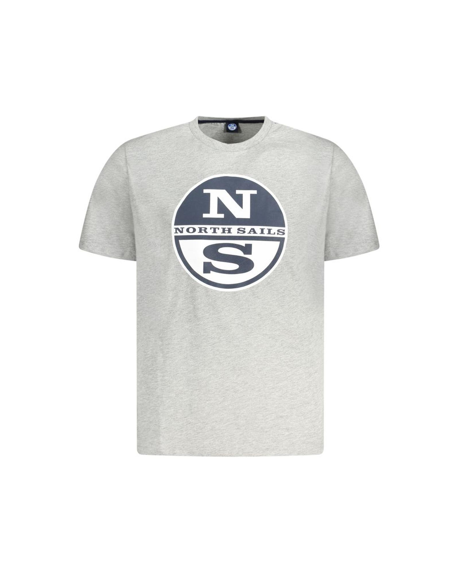 V539-NO-33987-XL-202506172054-00 North Sails Men's Gray Cotton T-Shirt - XL - Image 1