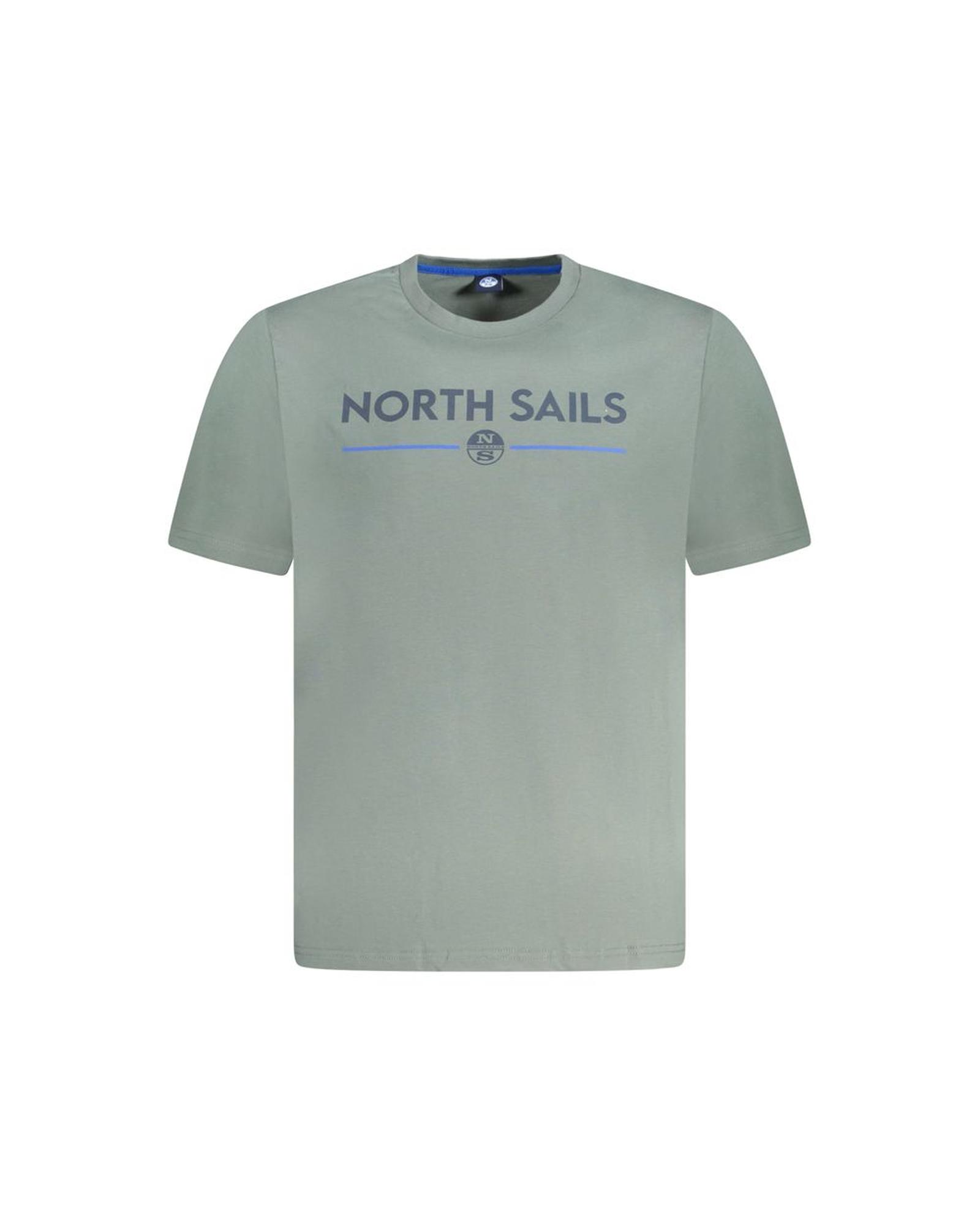 V539-NO-33989-XL-202506172115-00 North Sails Men's Green Cotton T-Shirt - XL - Image 1