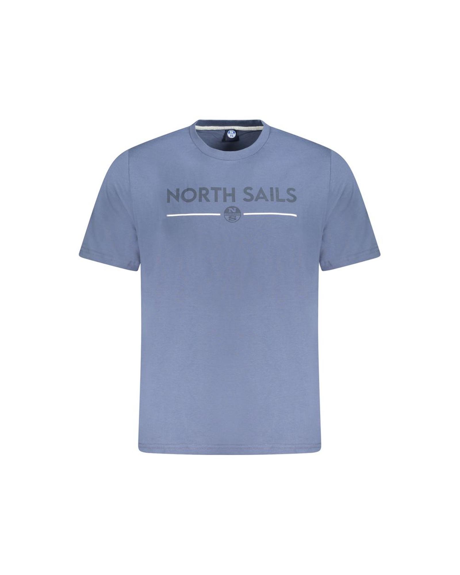 V539-NO-34003-M-202506172153-00 North Sails Men's Blue Cotton T-Shirt - M - Image 1