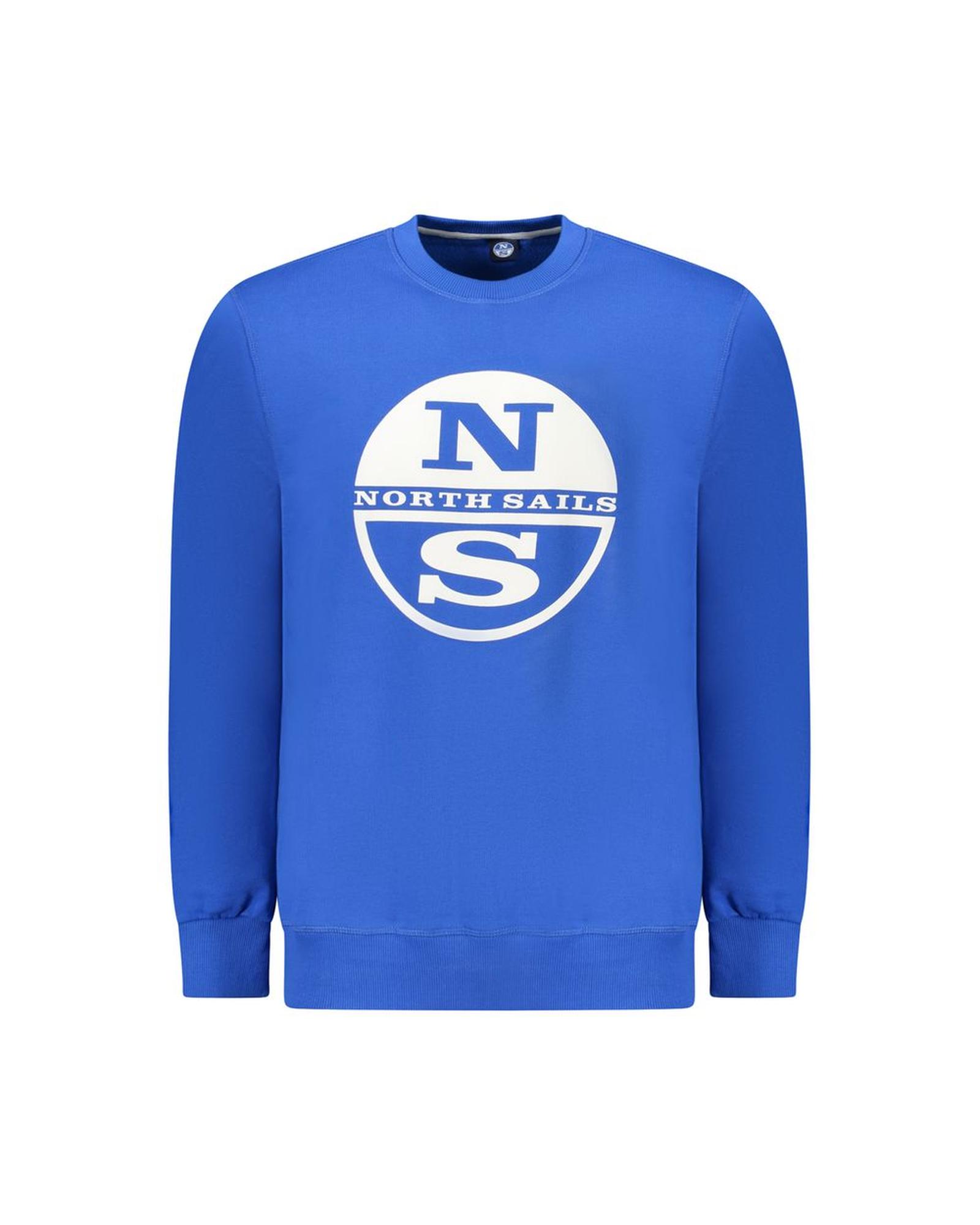 V539-NO-34349-XXL-202506172226-00 North Sails Men's Blue Cotton Sweater - 2XL - Image 1