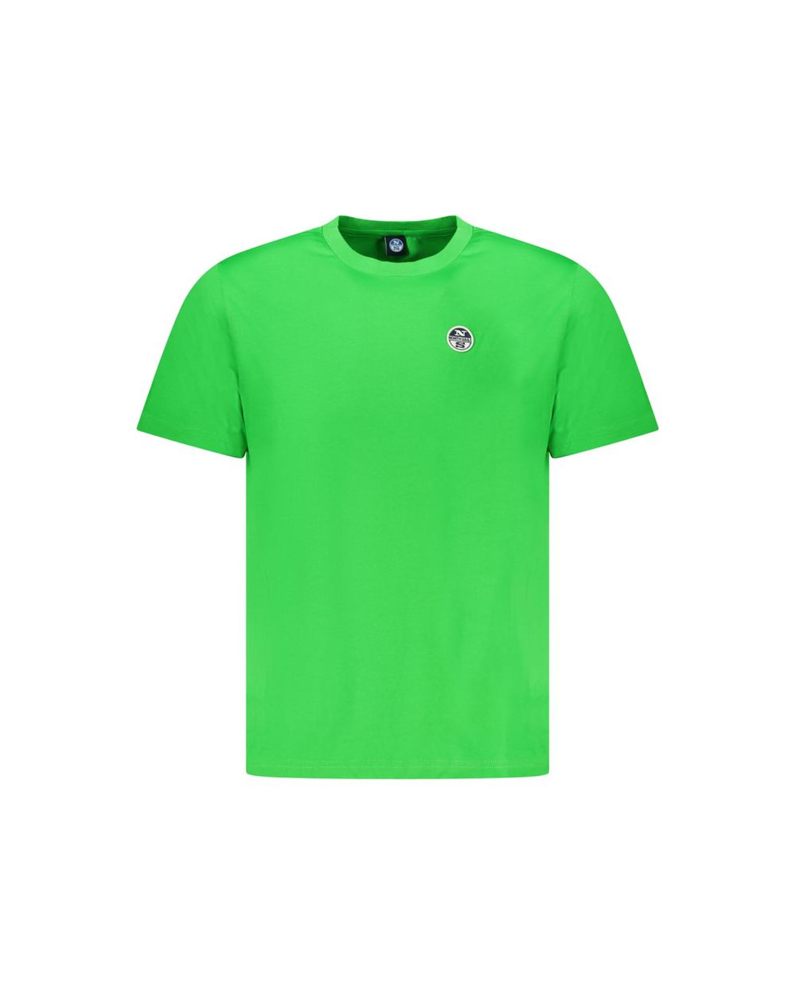 V539-NO-34351-L-202506172231-00 North Sails Men's Green Cotton T-Shirt - L - Image 1