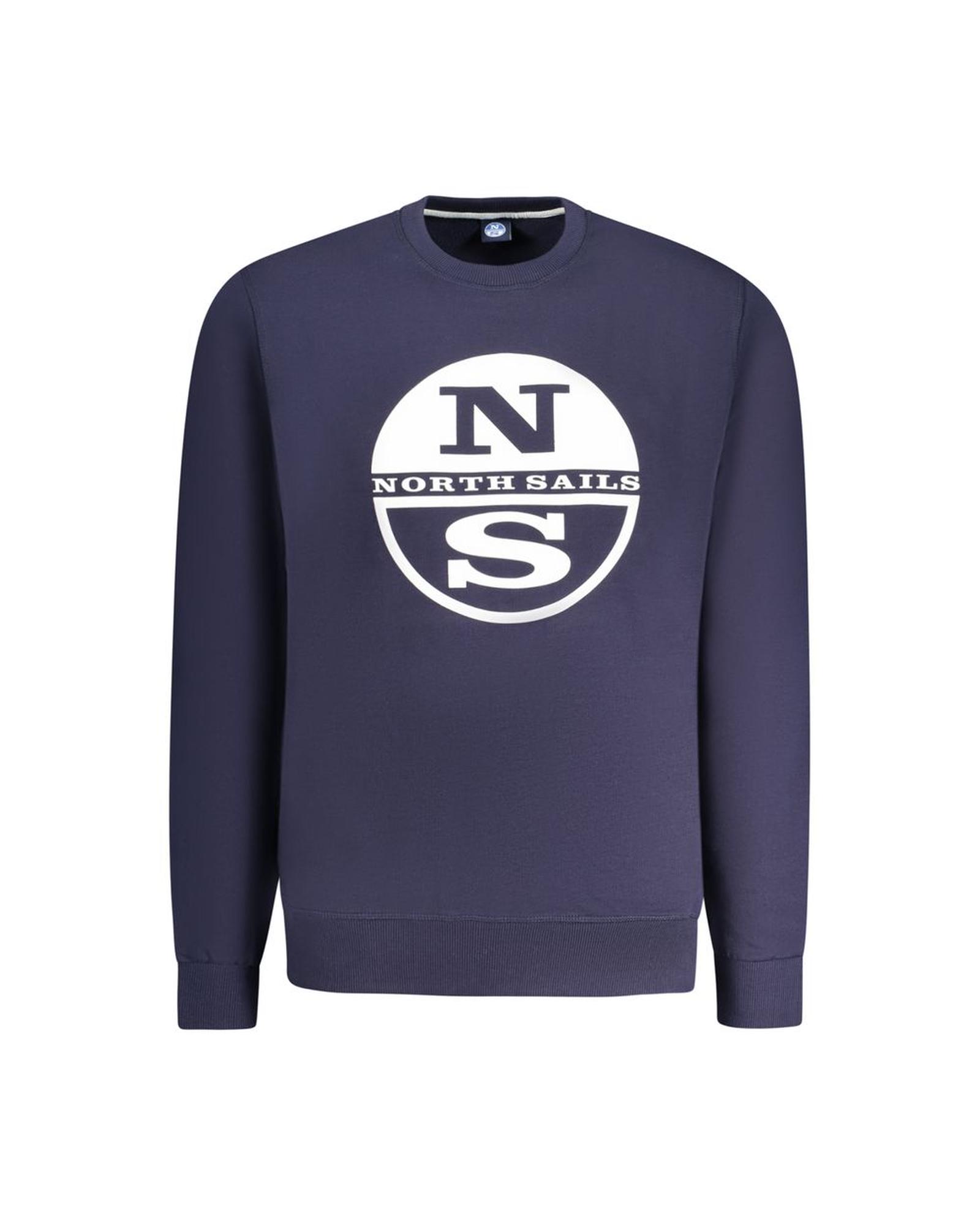 V539-NO-34359-XXL-202506172253-00 North Sails Men's Blue Cotton Sweater - 2XL - Image 1