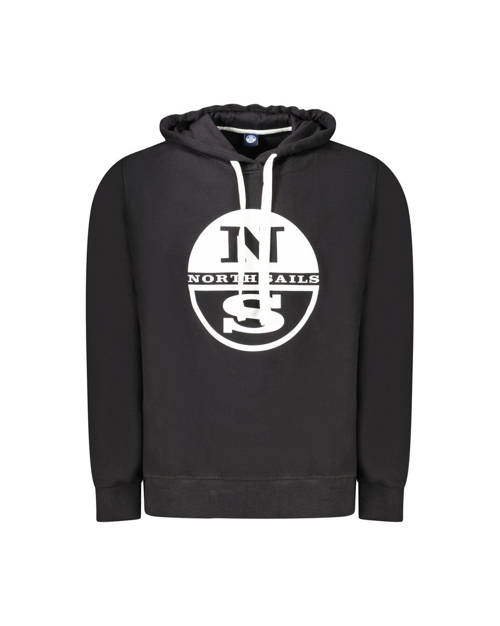 V539-NO-34367-XXL-202506172026-00 North Sails Men's Black Cotton Sweater - 2XL - Image 1