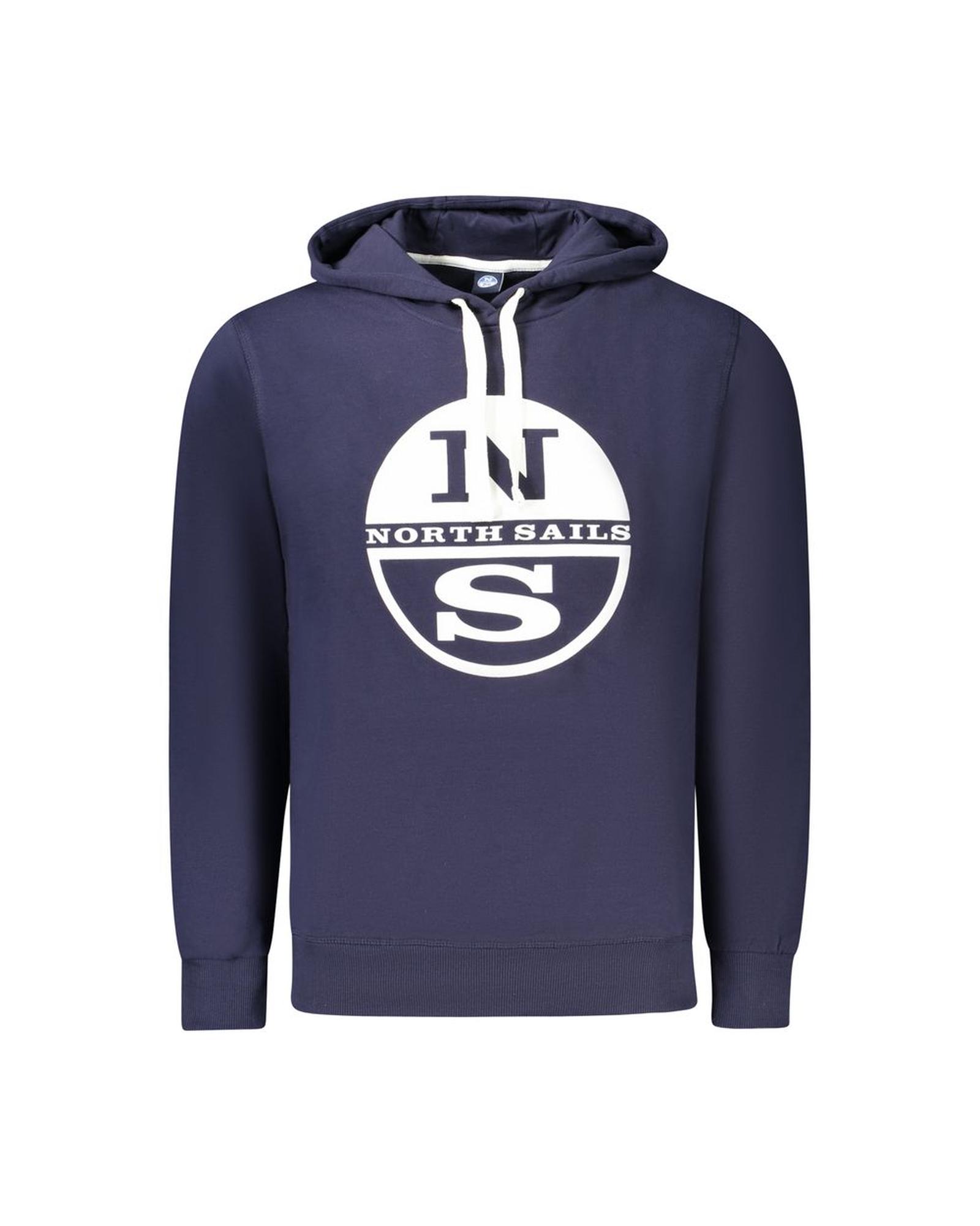 V539-NO-34374-S-202506172046-00 North Sails Men's Blue Cotton Sweater - S - Image 1