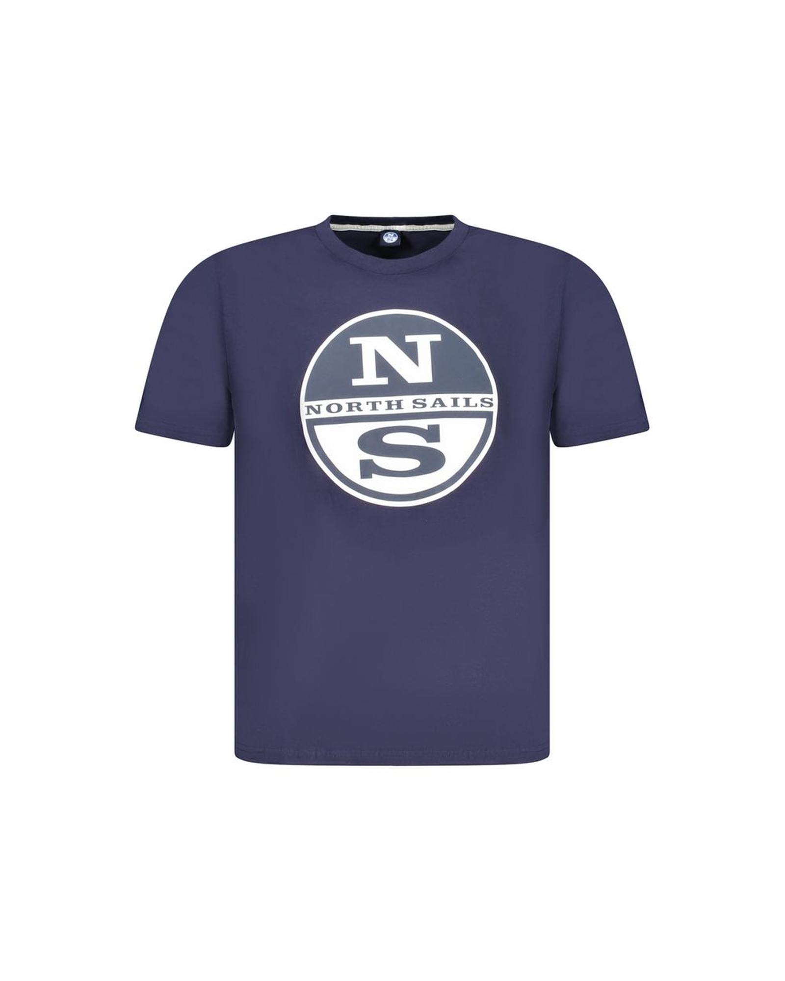 V539-NO-35038-M-202506180121-00 North Sails Men's Blue Cotton T-Shirt - M - Image 1