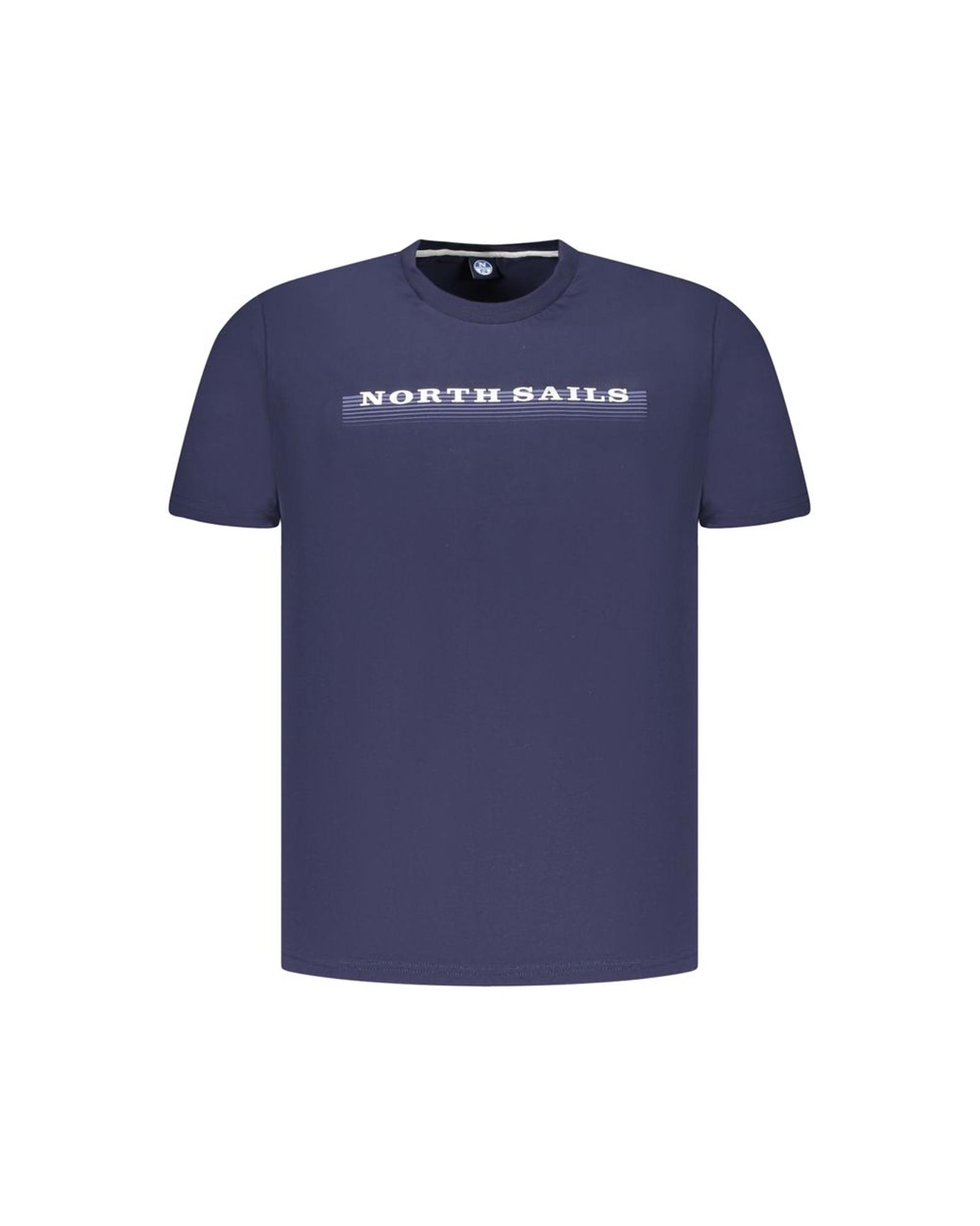 V539-NO-35044-M-202506180132-00 North Sails Men's Blue Cotton T-Shirt - M - Image 1
