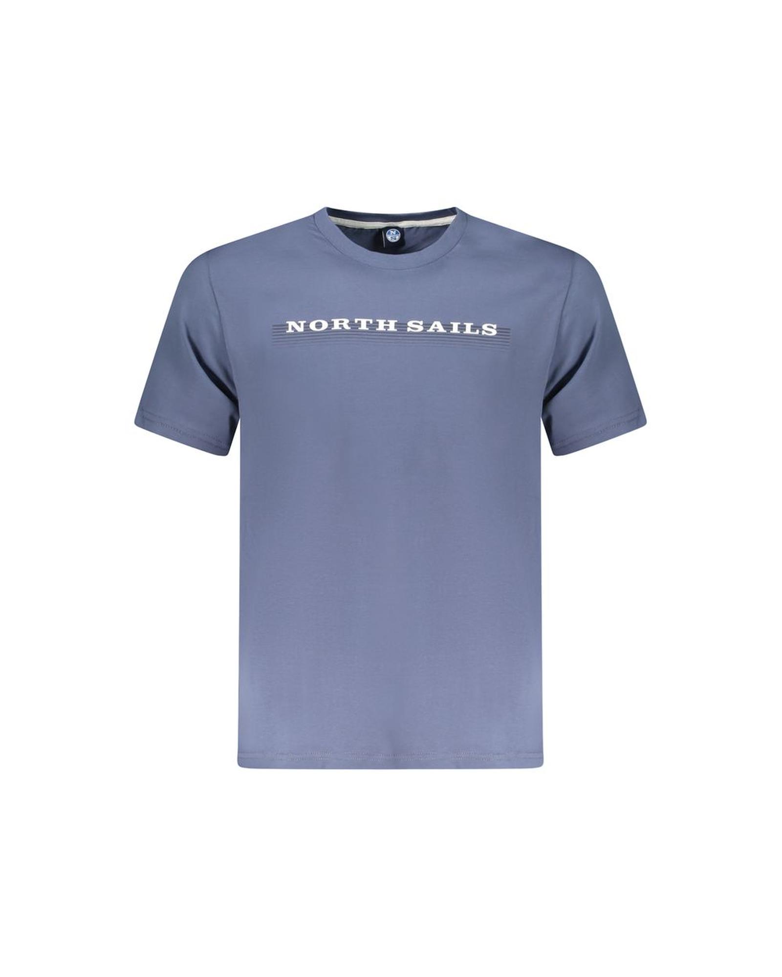 V539-NO-35049-XL-202506180147-00 North Sails Men's Blue Cotton T-Shirt - XL - Image 1