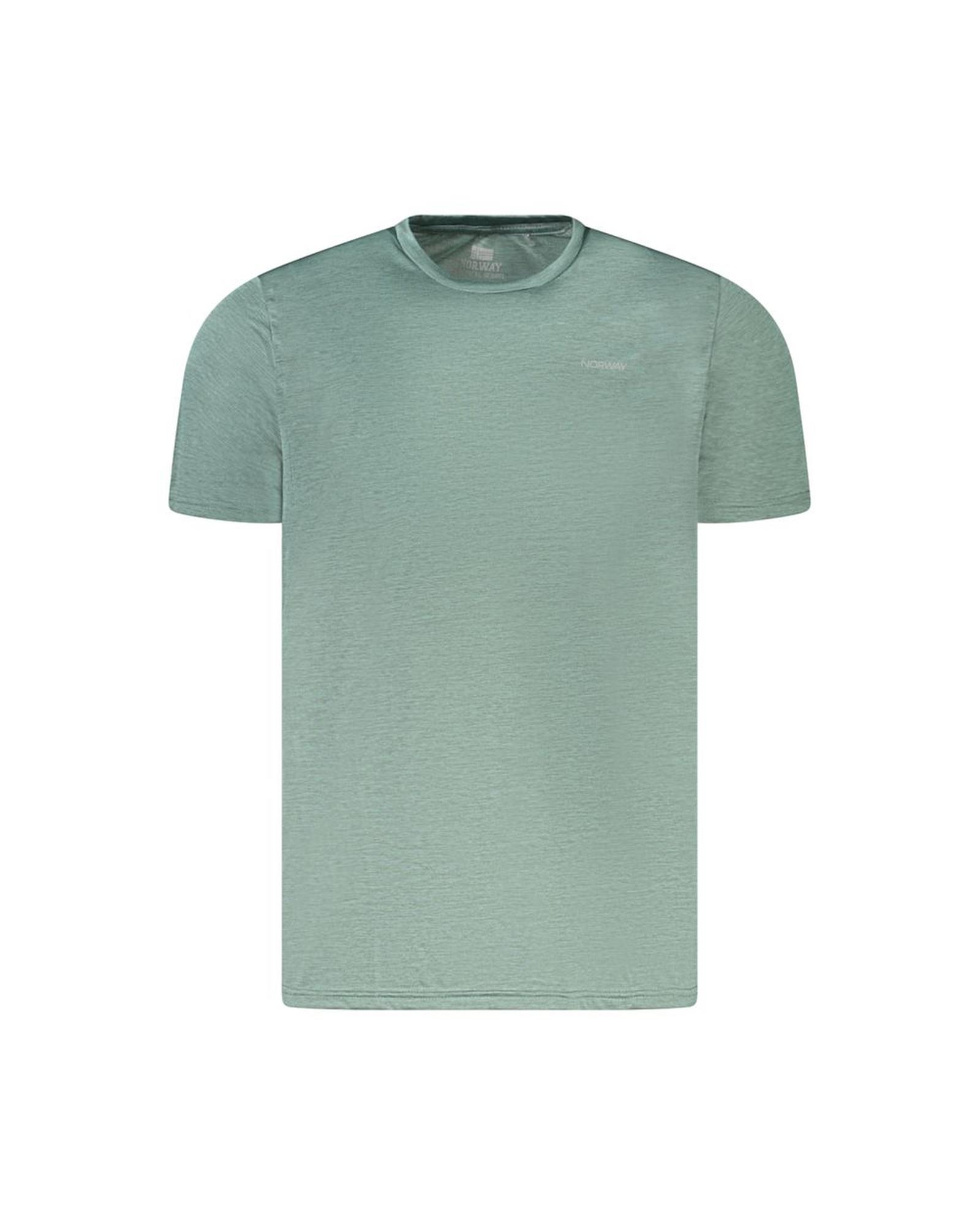 V539-NO-35500-3XL-202506180022-00 Norway 1963 Men's Green Polyester T-Shirt - 3XL - Image 1