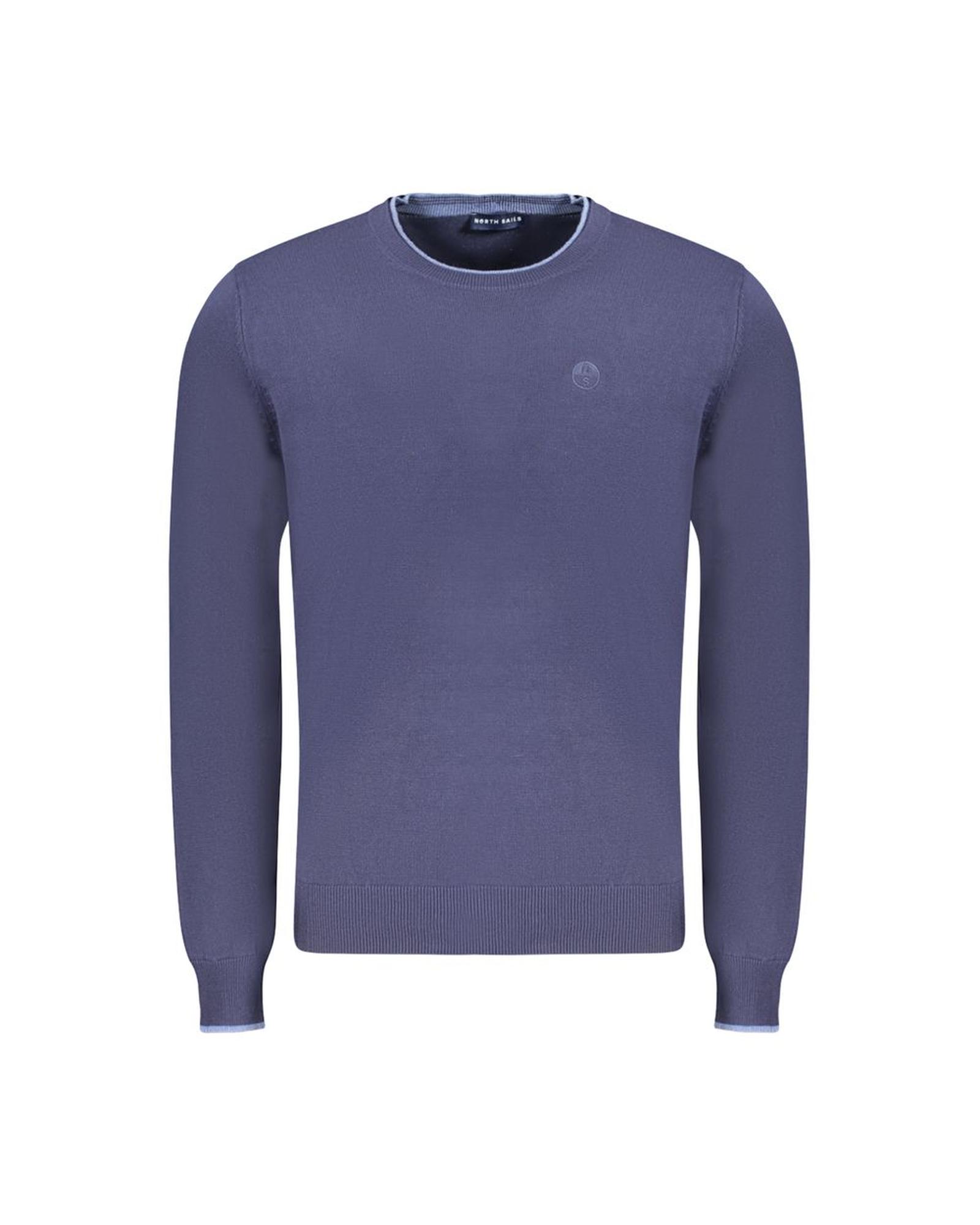 V539-NO-35815-XXL-202506180111-00 North Sails Men's Blue Cotton Sweater - 2XL - Image 1