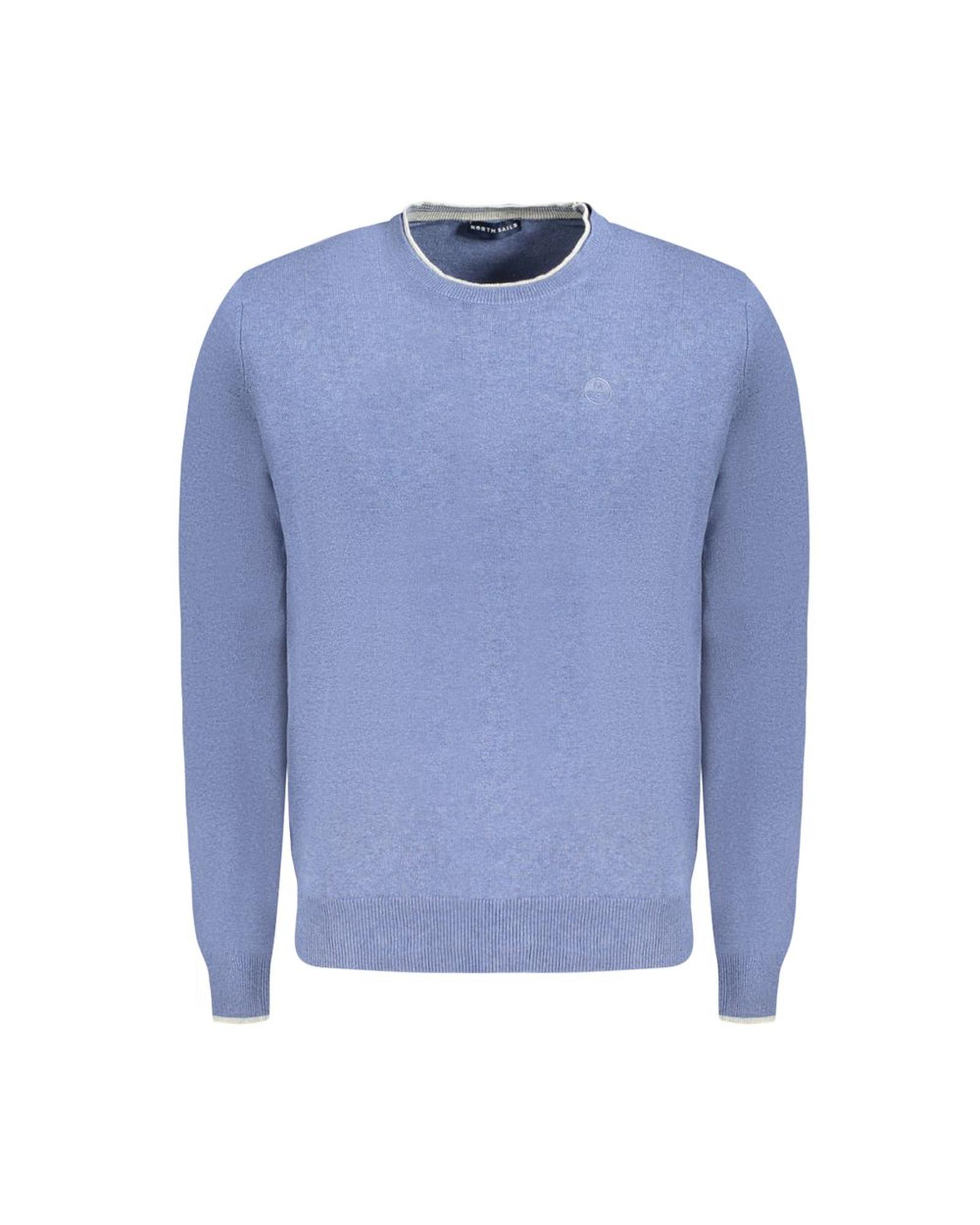 V539-NO-35816-XXL-202506180115-00 North Sails Men's Blue Cotton Sweater - 2XL - Image 1