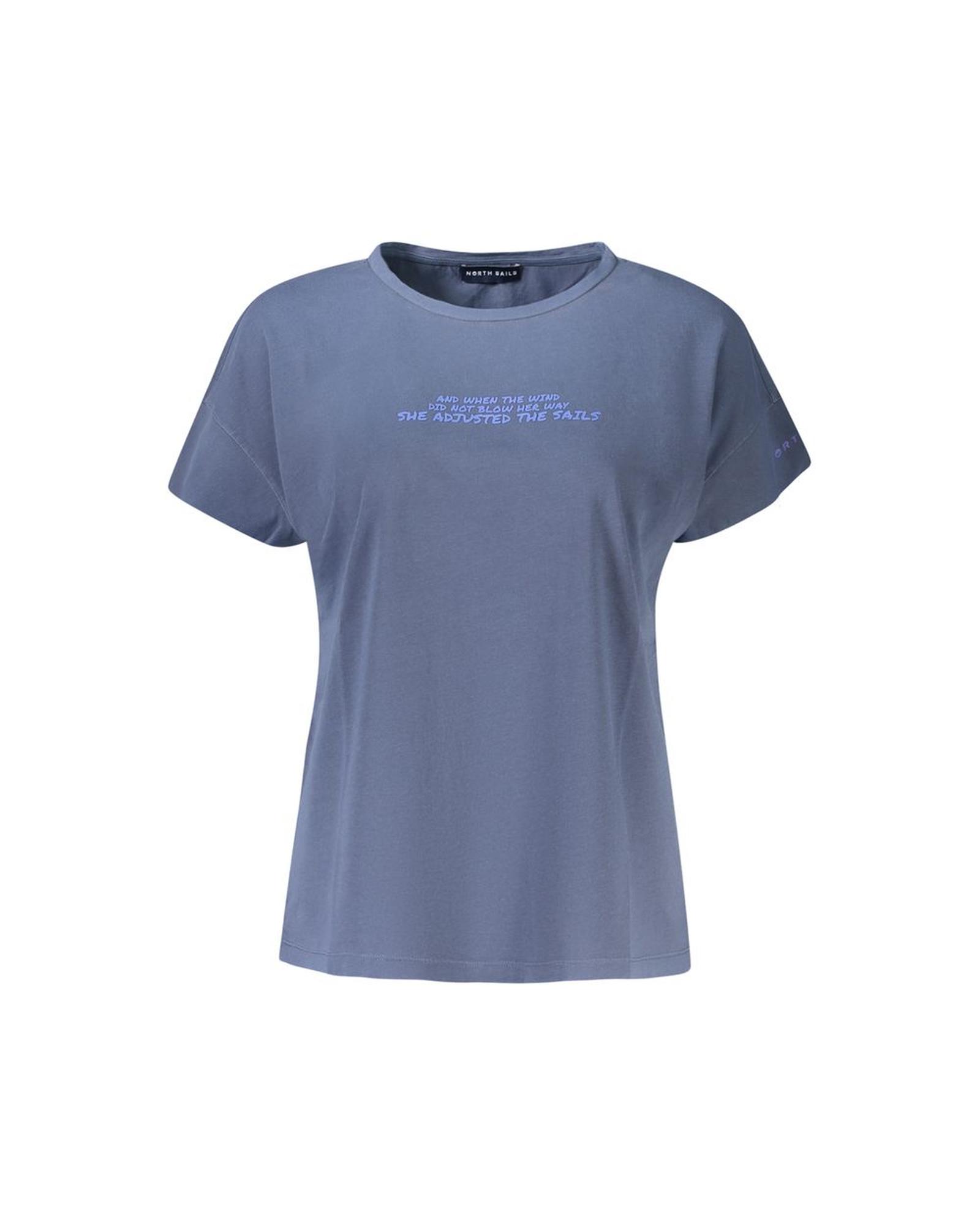 V539-NO-35968-L-202506172336-00 North Sails Women's Blue Cotton Tops & T-Shirt - L - Image 1