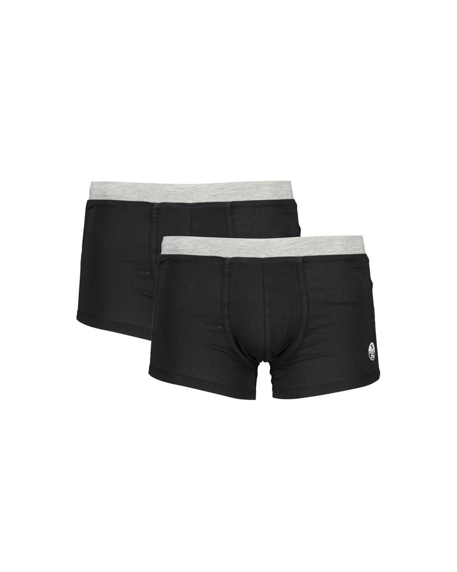 V539-NO-3682-S-202506172345-00 North Sails Men's Black Cotton Underwear - S - Image 1
