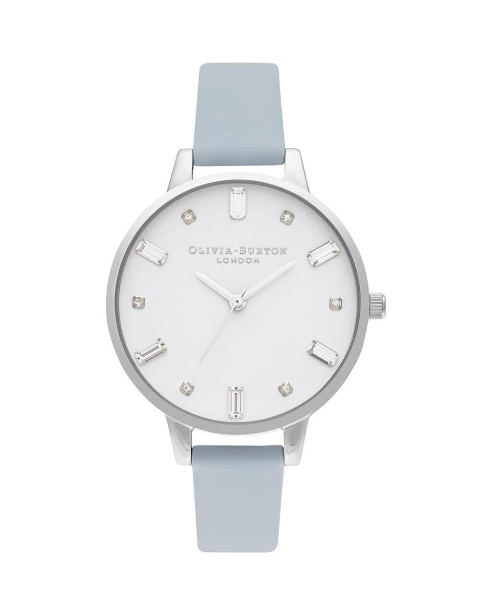 V539-OBOB16BJ01AC-202506180030-00 Olivia Burton Women's Blue Synthetic Leather Watch - One Size - Image 1