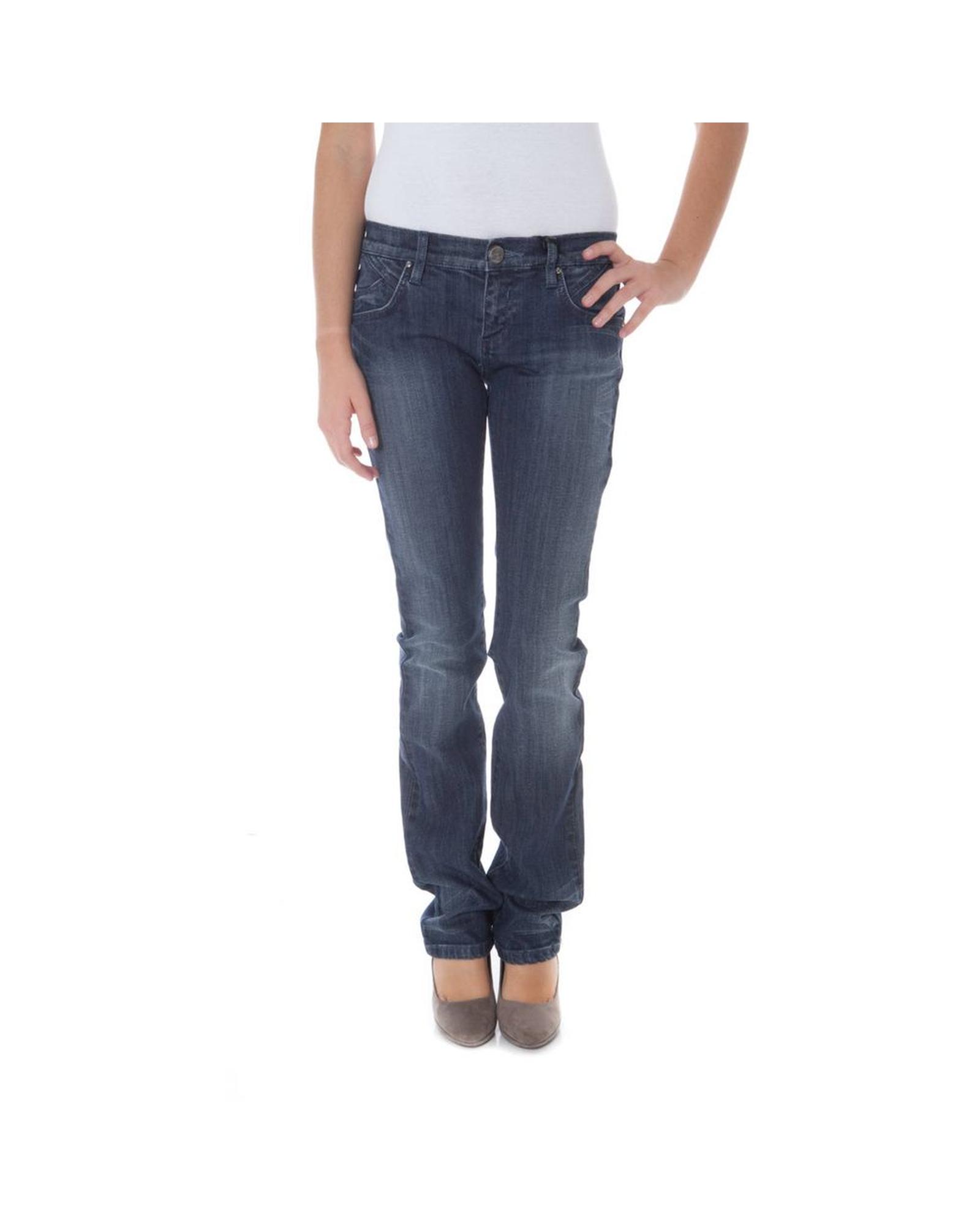V539-PH-7509-W25-202506180235-00 Phard Women's Blue Cotton Jeans & Pant - W25 US - Image 1
