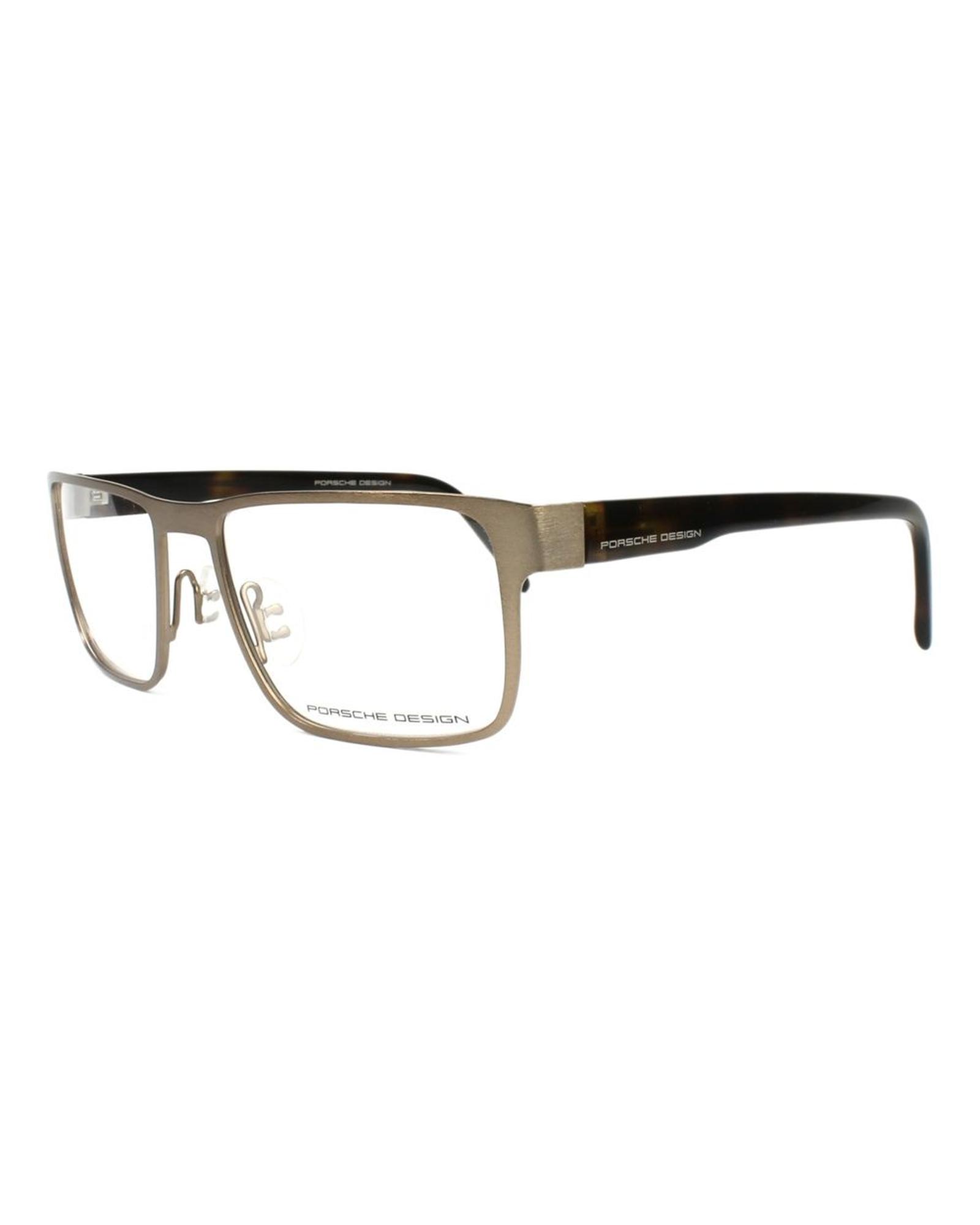 V539-POP8292CAC-202506180340-00 Porsche Men's Brown Metal Frames - One Size - Image 1