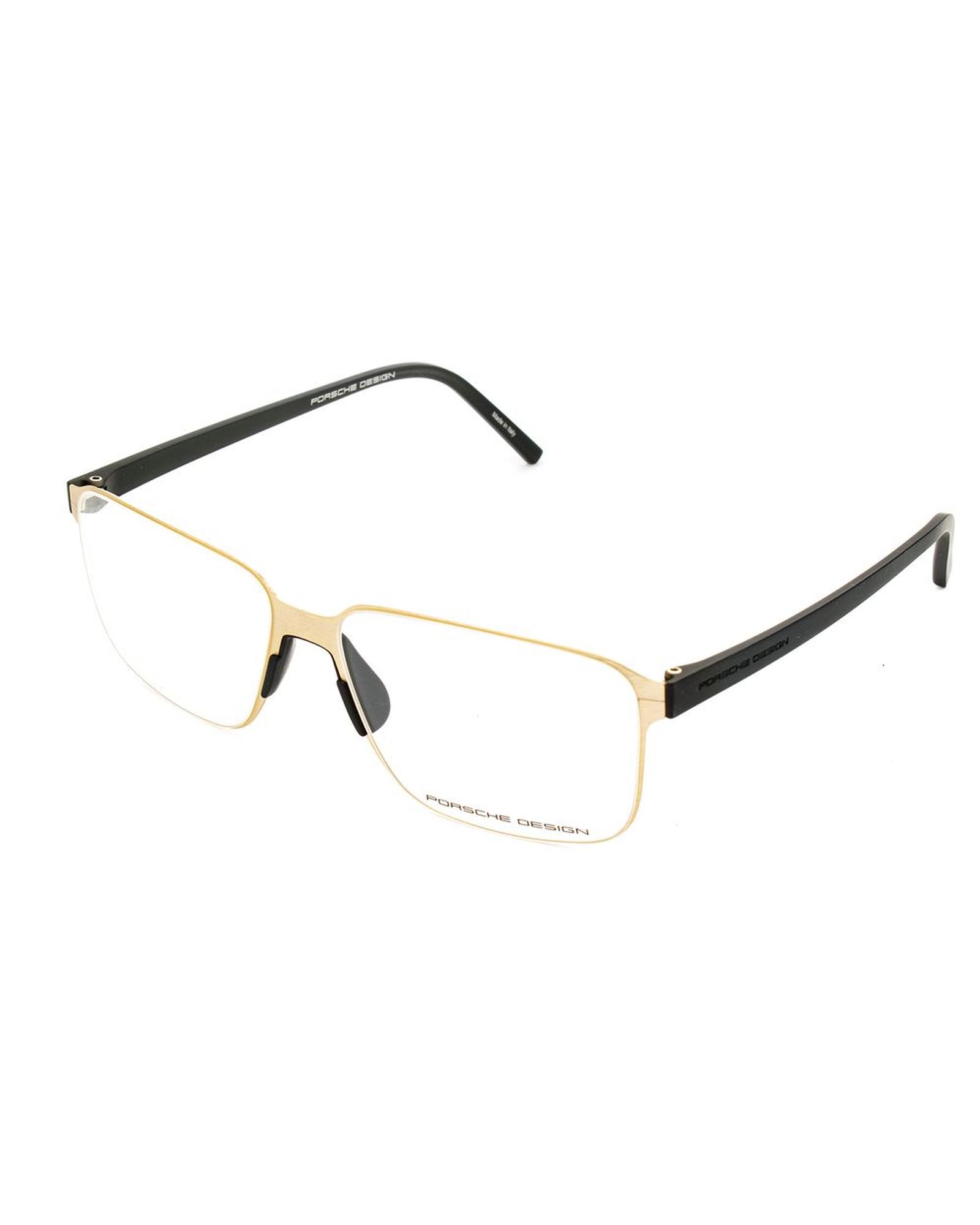 V539-POP8313BAC-202506180341-00 Porsche Men's Gold Metal Frames - One Size - Image 1
