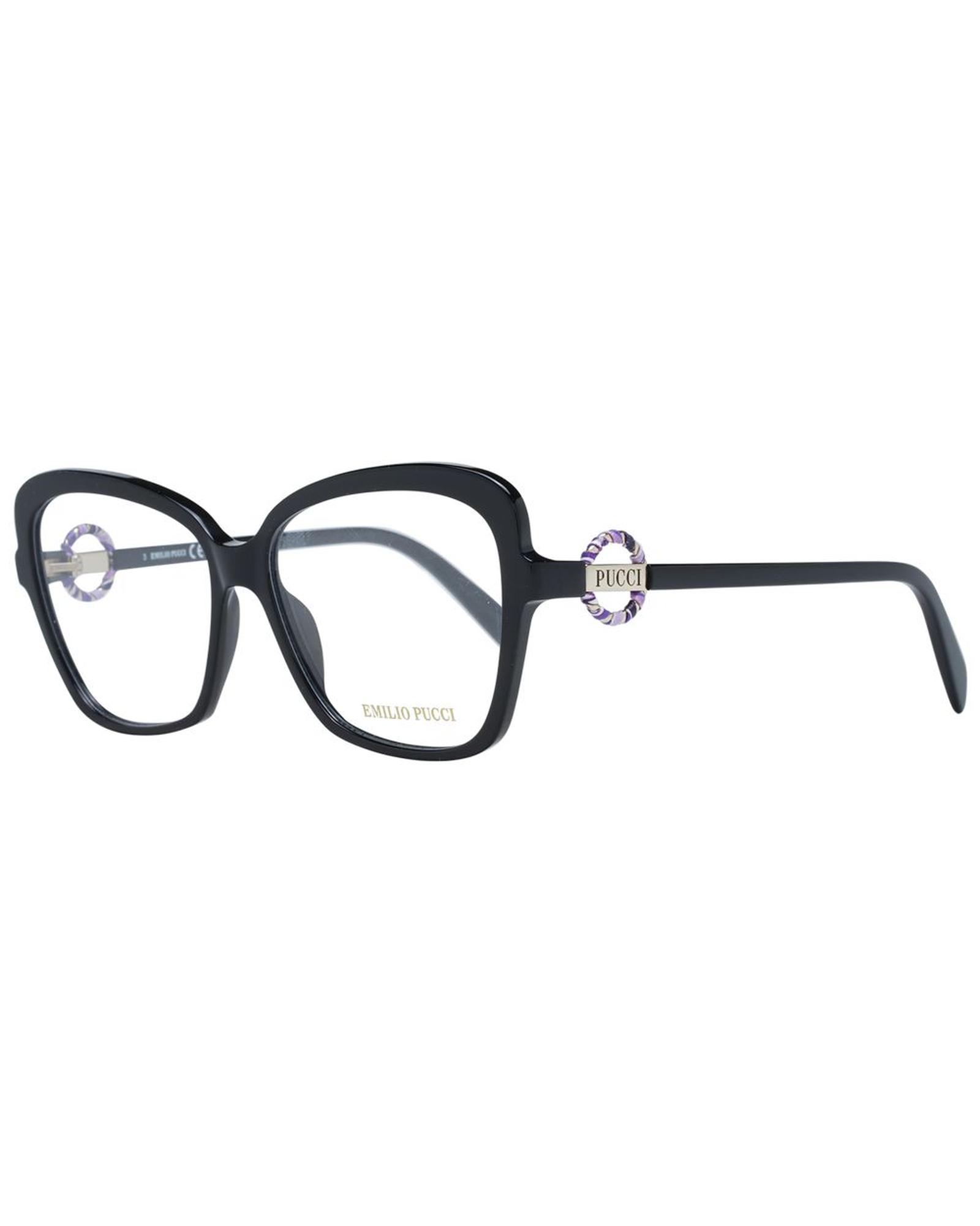 V539-PU-1049219-202506180315-00 Emilio Pucci Women's Black Optical Frames - One Size - Image 1