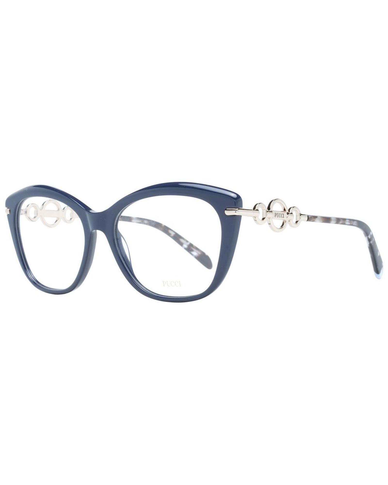 V539-PU-1049604-202506180321-00 Emilio Pucci Women's Blue Optical Frames - One Size - Image 1