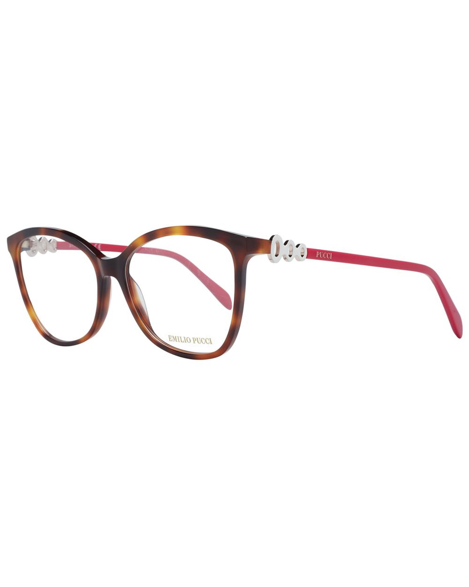 V539-PU-1049614-202506180326-00 Emilio Pucci Women's Brown Optical Frames - One Size - Image 1