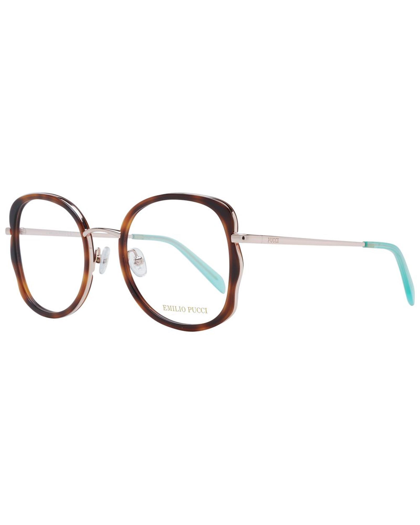 V539-PU-1049616-202506180326-00 Emilio Pucci Women's Brown Optical Frames - One Size - Image 1