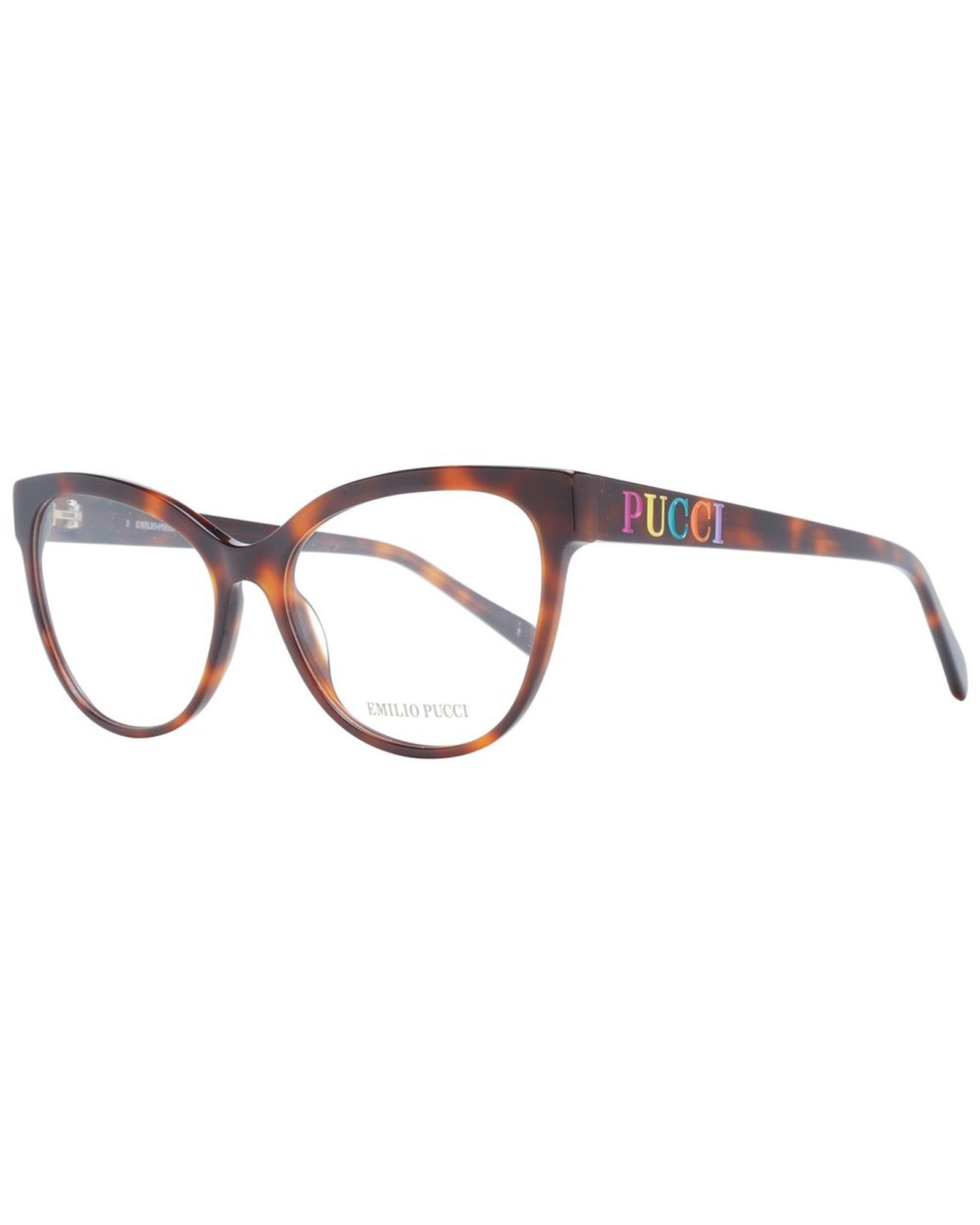 V539-PU-1049618-202506180327-00 Emilio Pucci Women's Brown Optical Frames - One Size - Image 1