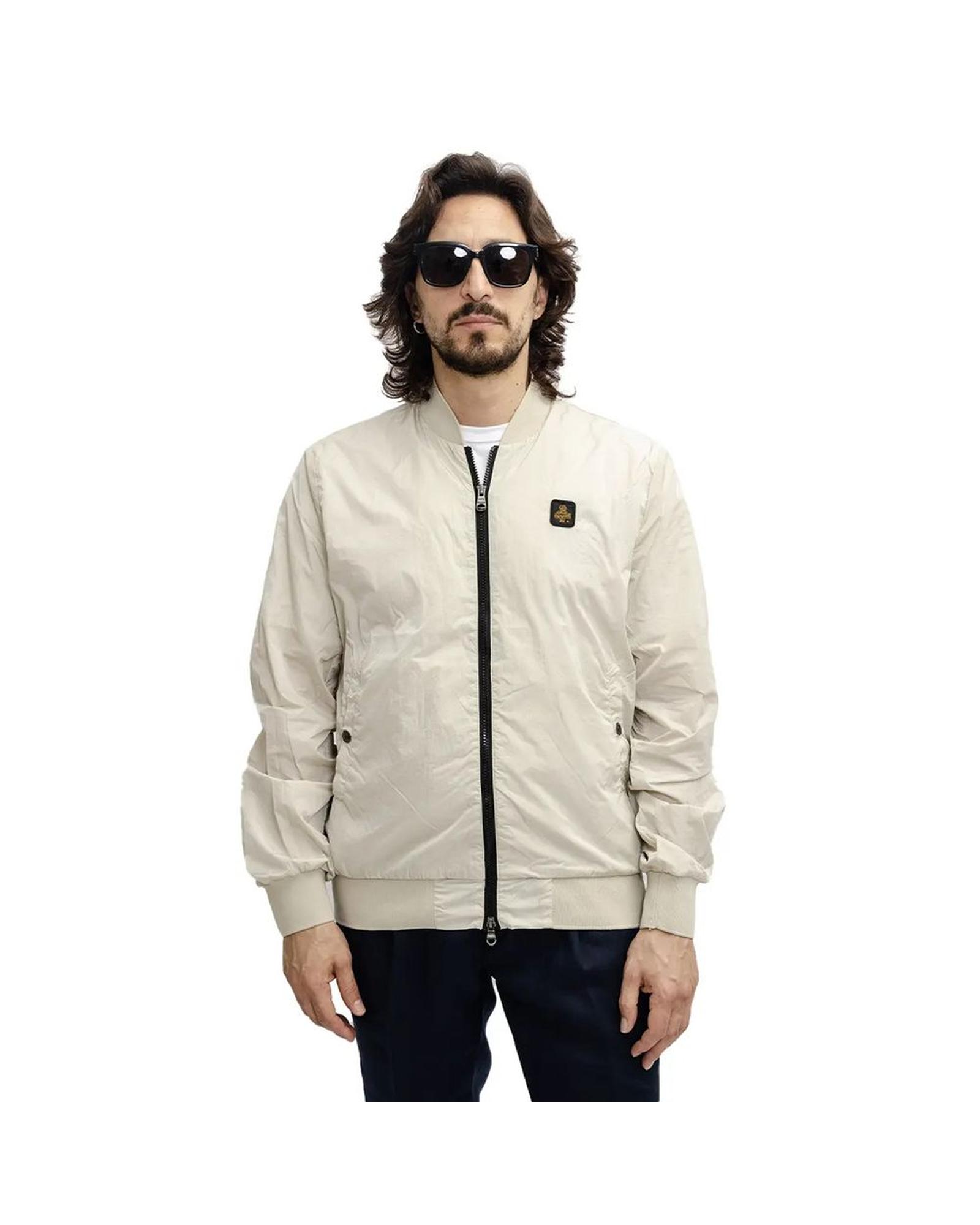V539-RE-12592-M-202506180642-00 Refrigiwear Men's Beige Nylon Jacket - M - Image 1