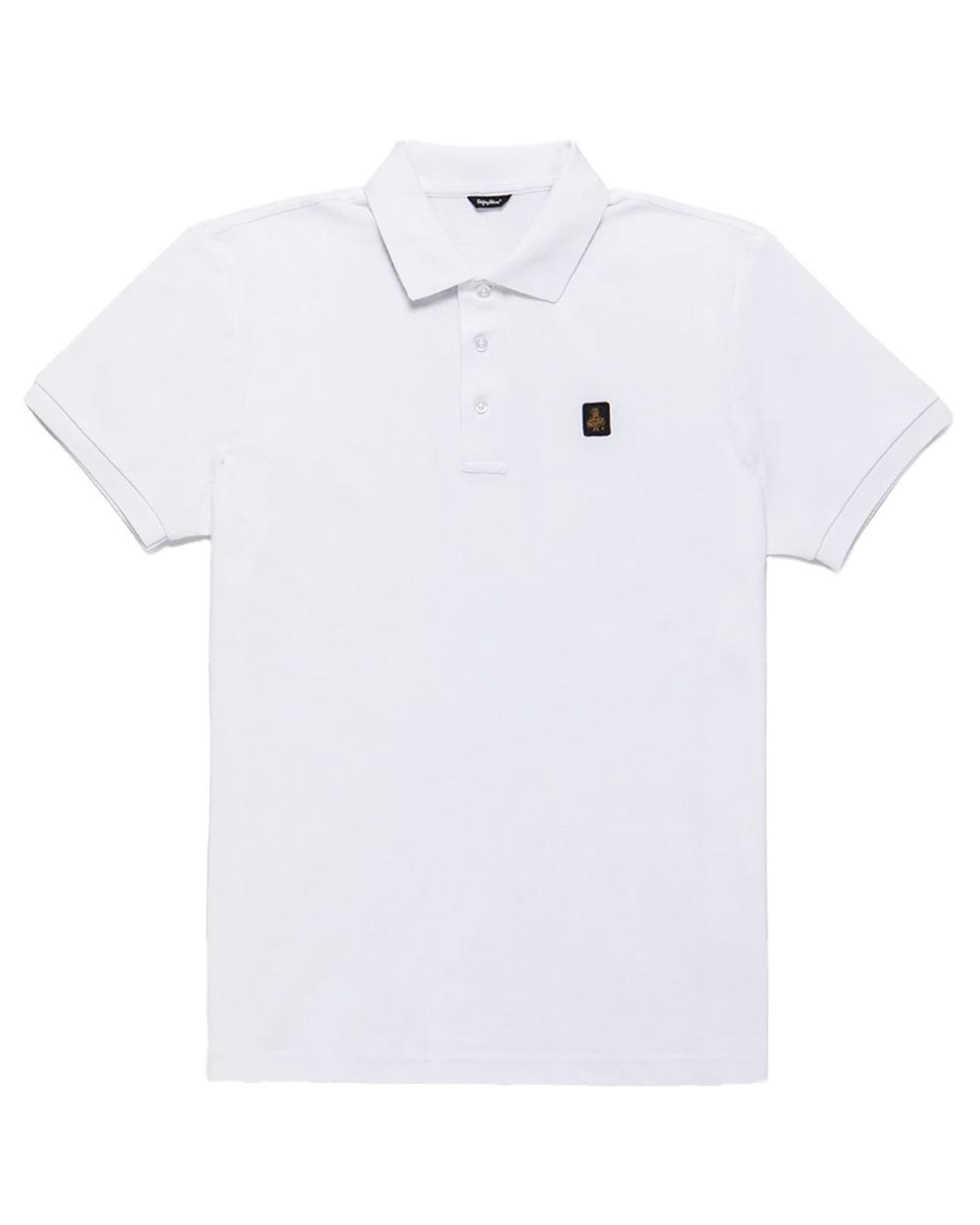 V539-RE-12625-XL-202506180642-00 Refrigiwear Men's White Cotton Polo Shirt - XL - Image 1