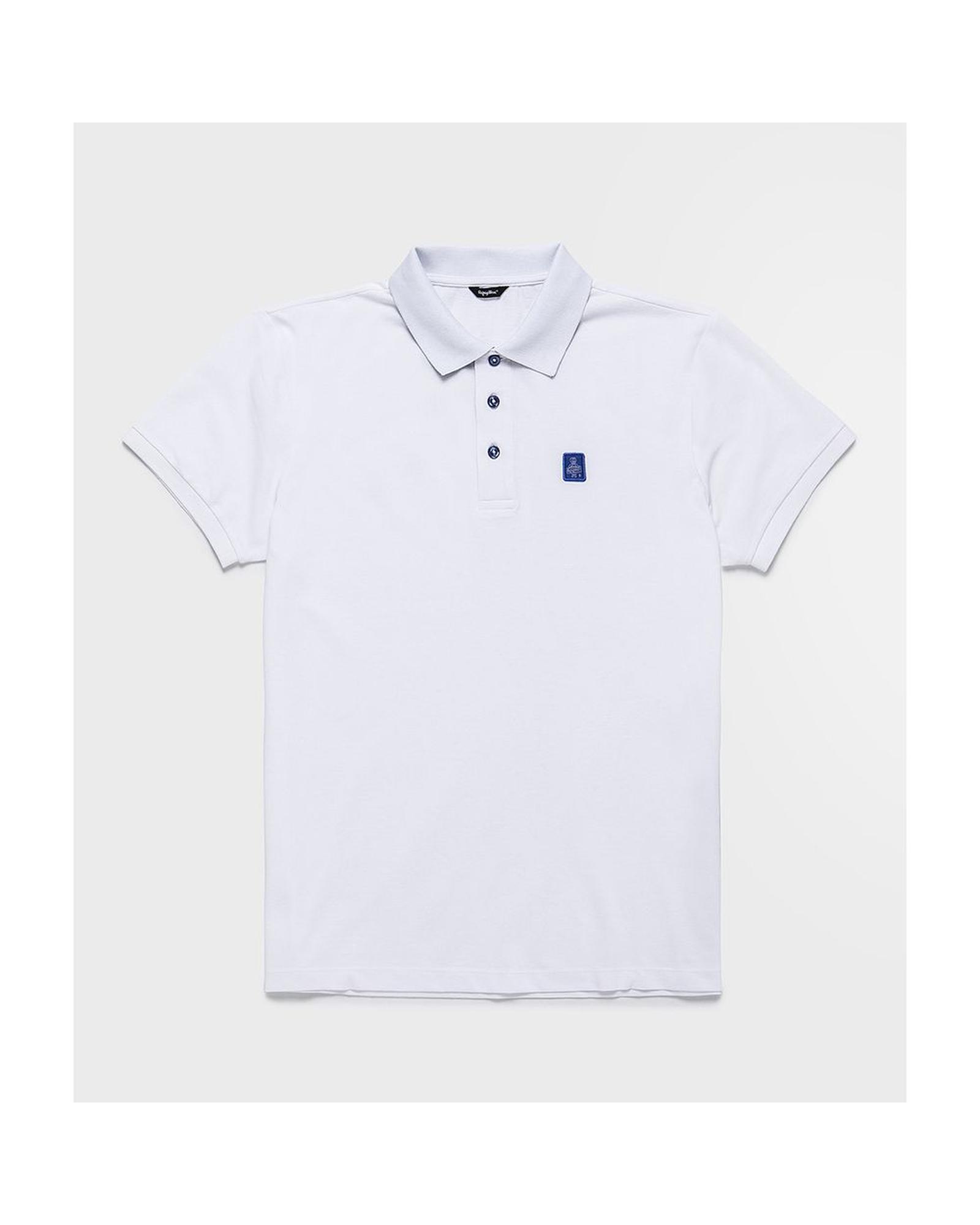 V539-RE-14995-M-202506180654-00 Refrigiwear Men's White Cotton Polo Shirt - M - Image 1