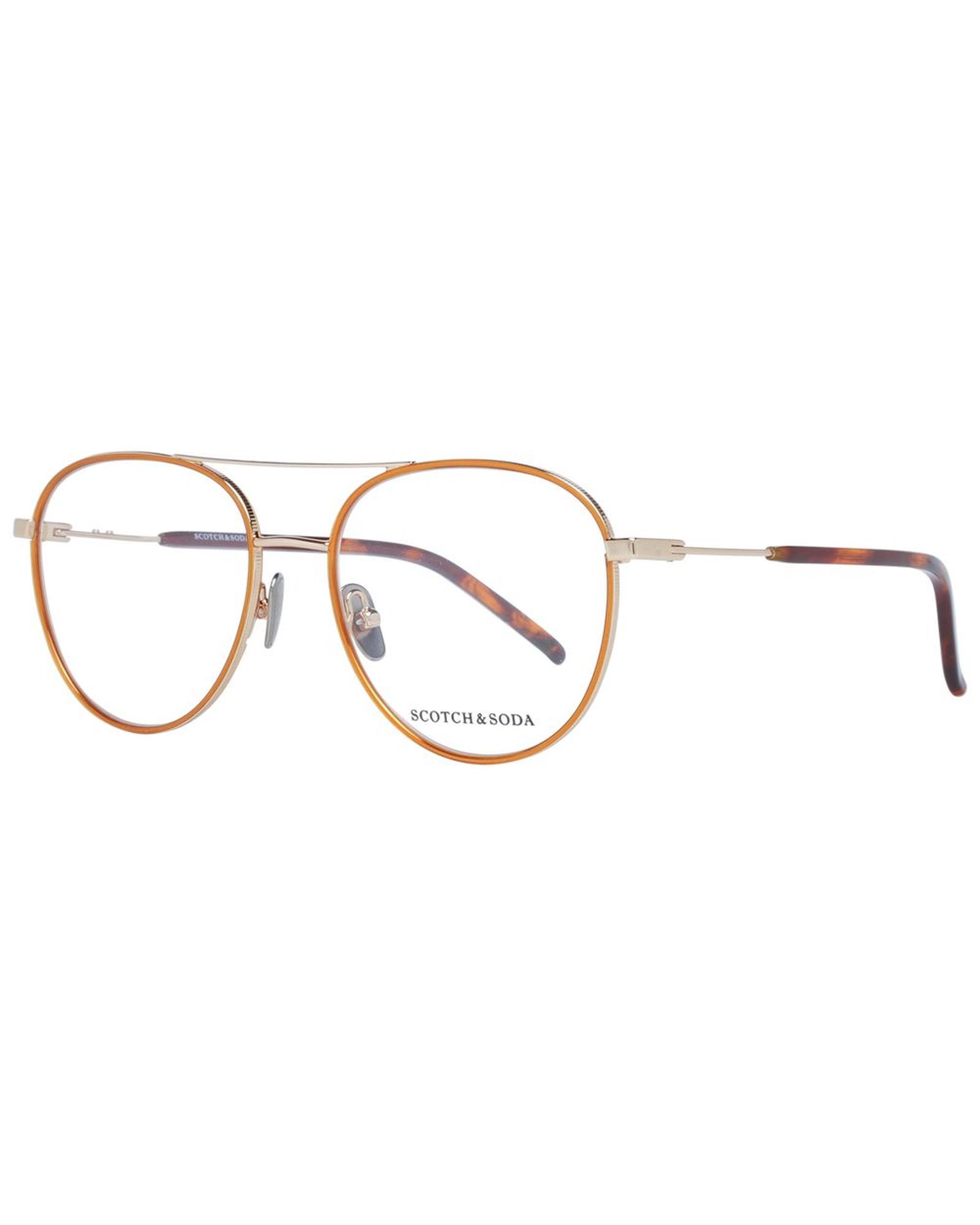V539-SC-1047846-202506180511-00 Scotch & Soda Men's Gold Optical Frames - One Size - Image 1
