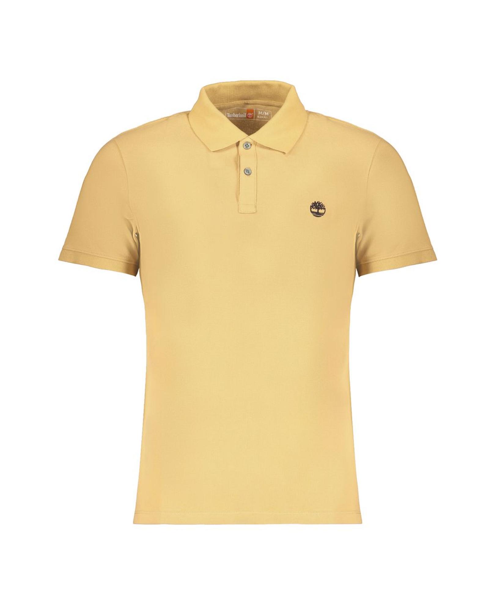 V539-TI-29116-M-202506180717-00 Timberland Men's Beige Cotton Polo Shirt - M - Image 1