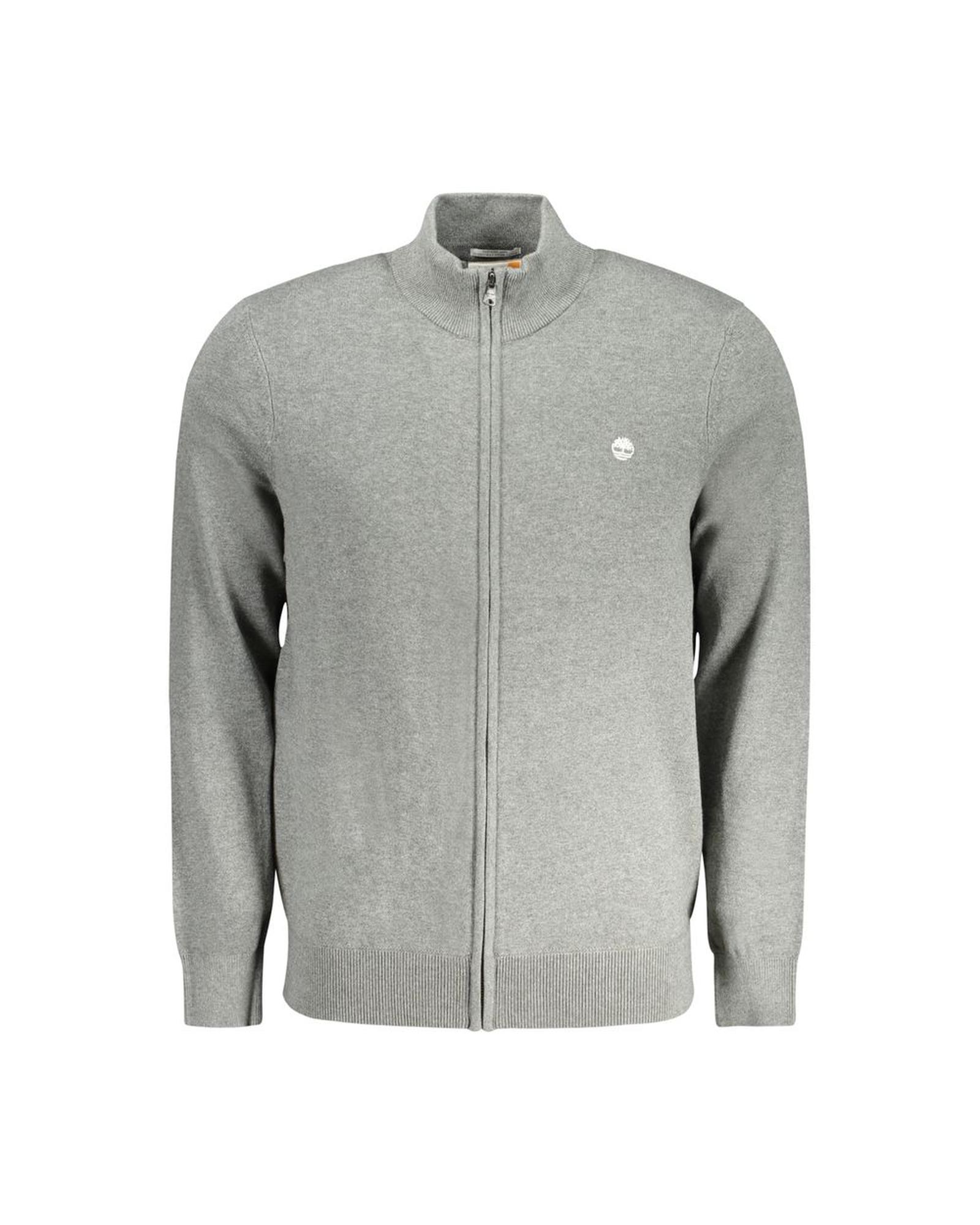 V539-TI-32890-M-202506180732-00 Timberland Men's Gray Cotton Sweater - M - Image 1