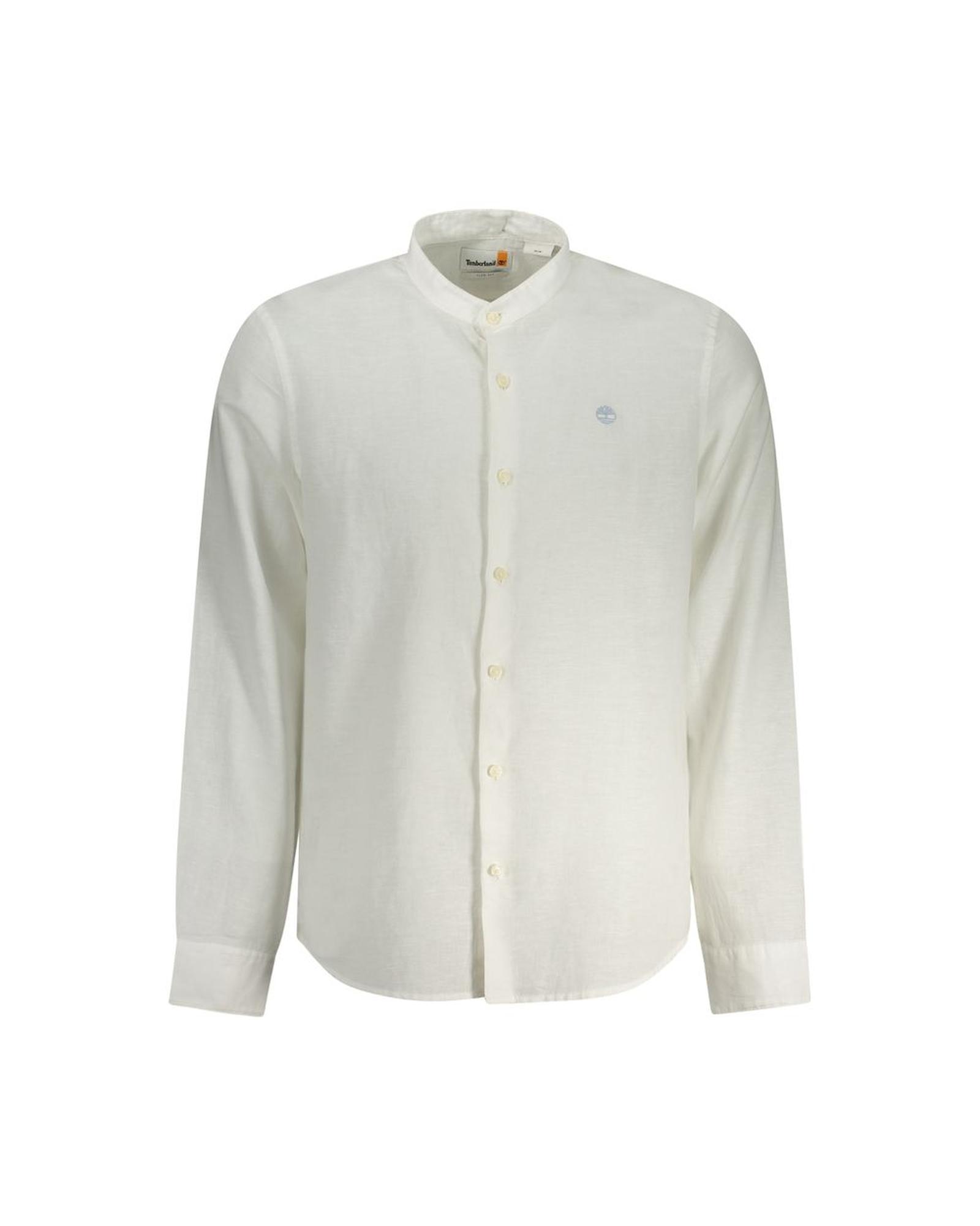 V539-TI-35758-S-202506180527-00 Timberland Men's White Cotton Shirt - S - Image 1